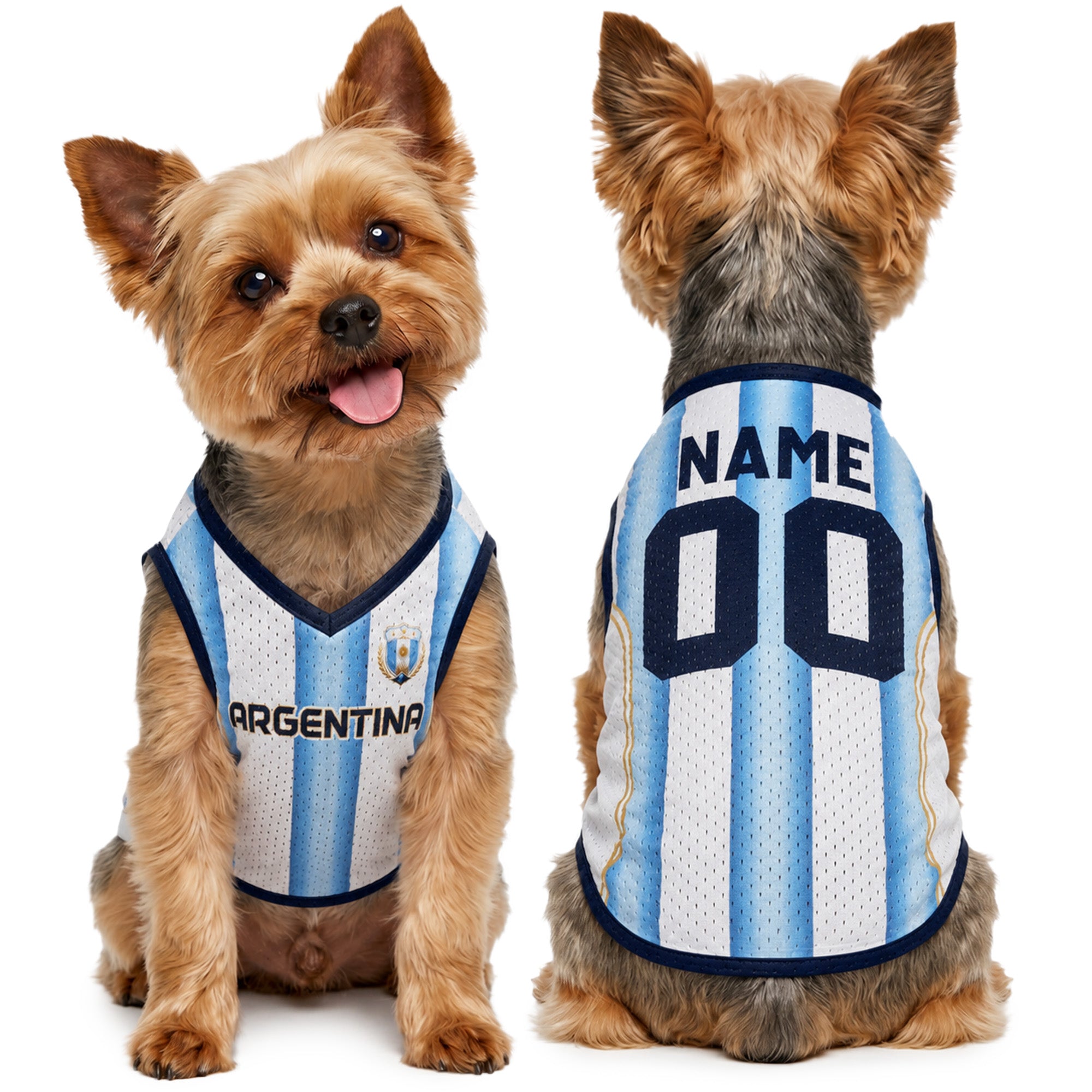 Custom Pet Soccer Jersey Argentina 2026 - Design Your Own