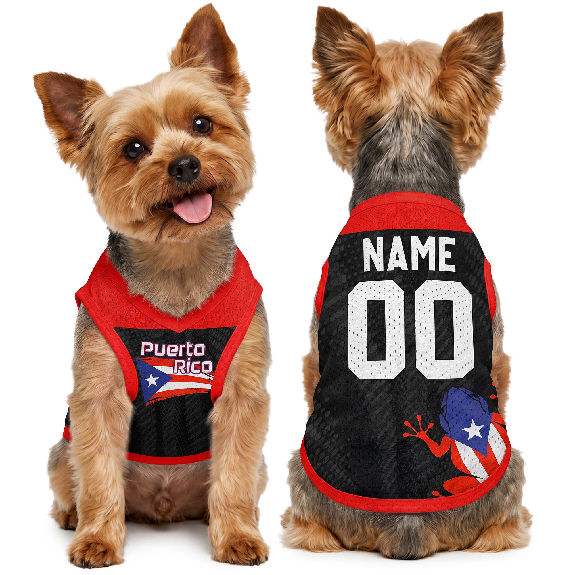 Custom Pet Soccer Jersey Puerto Rico 2026 - Design Your Own