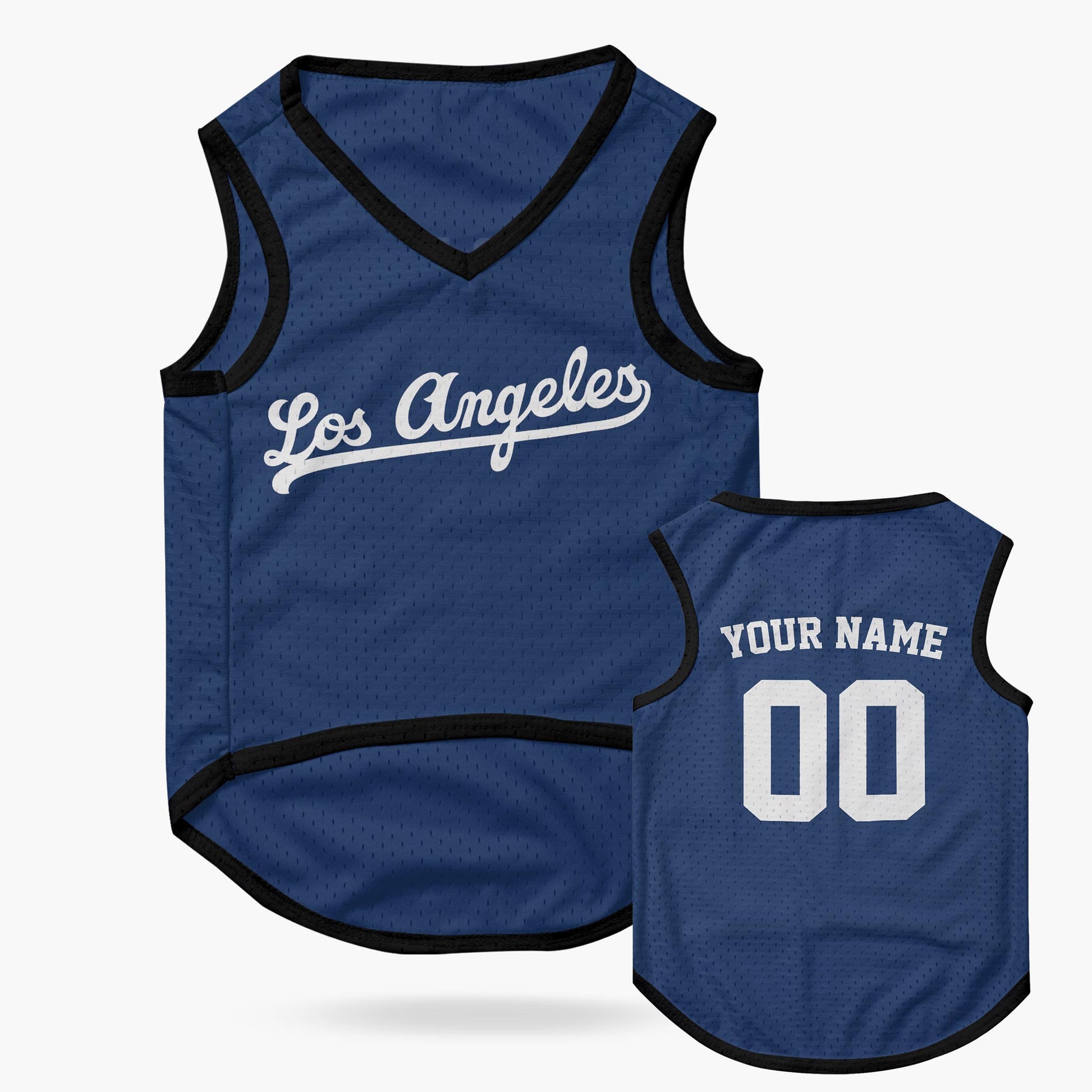 Custom City Pet Jersey Los Angeles Blue - Design Your Own
