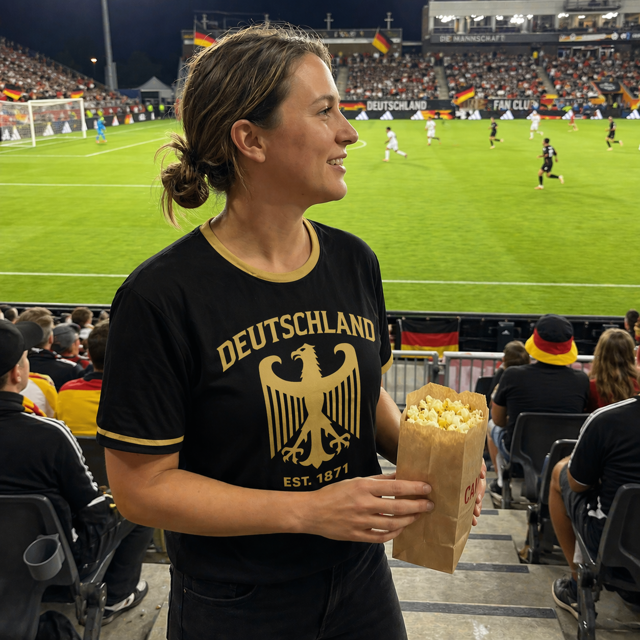 Custom Germany Soccer Jersey German Fan Map - Personalized Name Number
