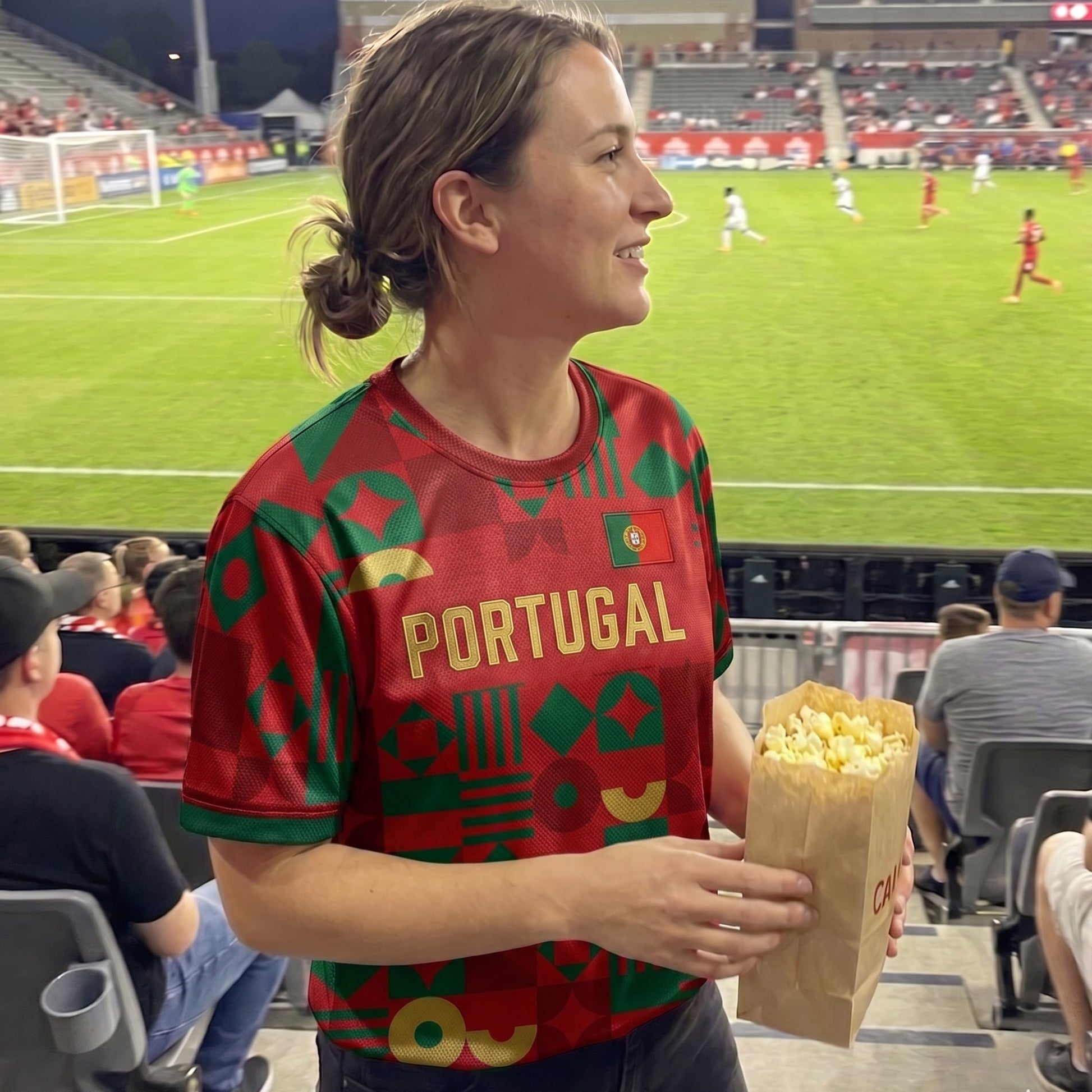 Custom Portugal Soccer Jersey Portuguese Fan Elite Crest – Personalized Name Number