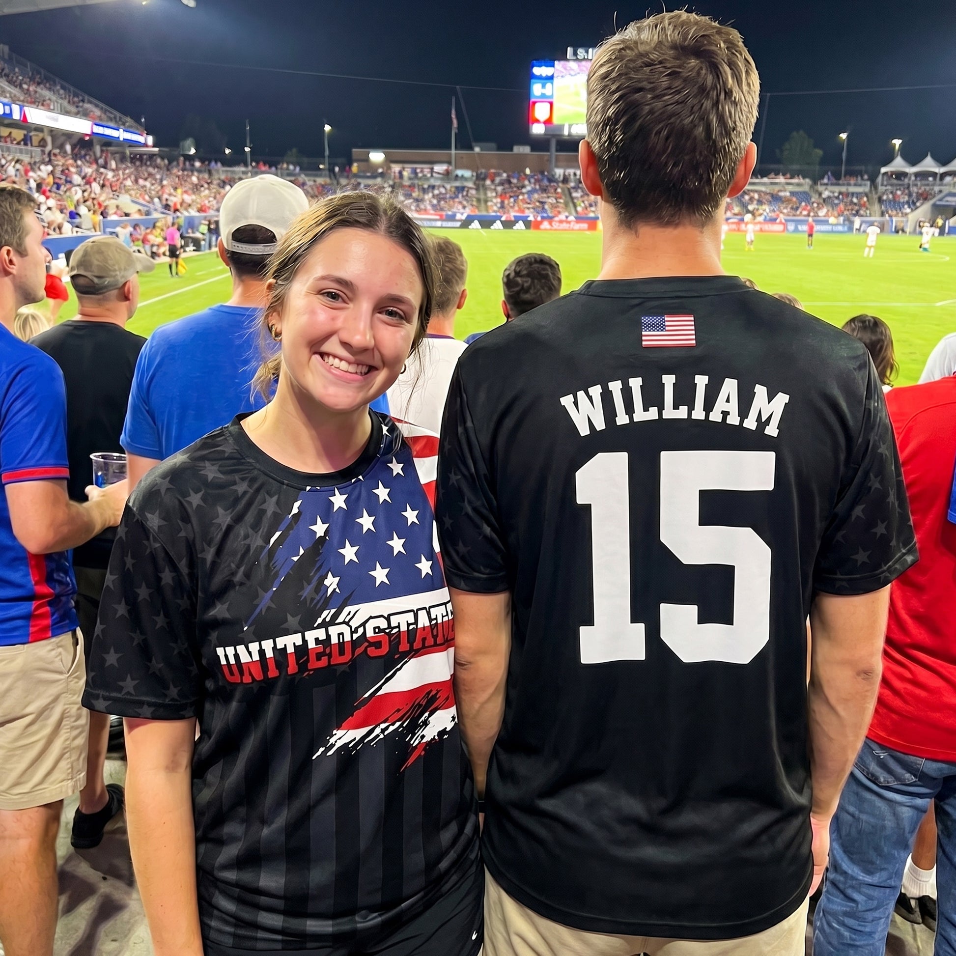Custom Costa Rica Soccer Jersey Costa Rican Fan Flag Black - Personalized Name Number
