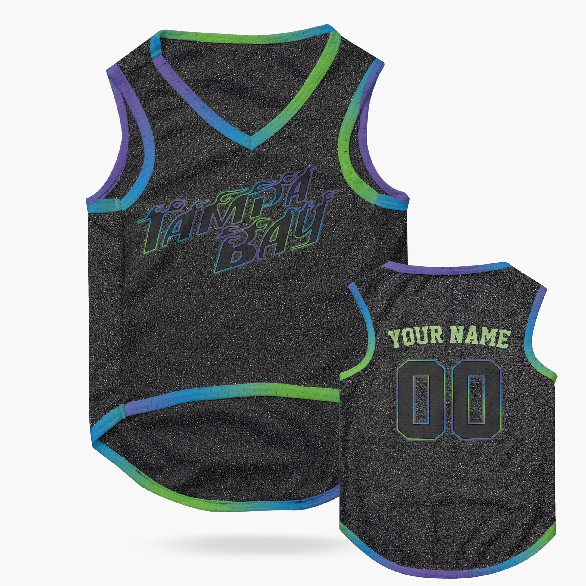 Custom City Pet Jersey Tampa Bay Gray - Design Your Own