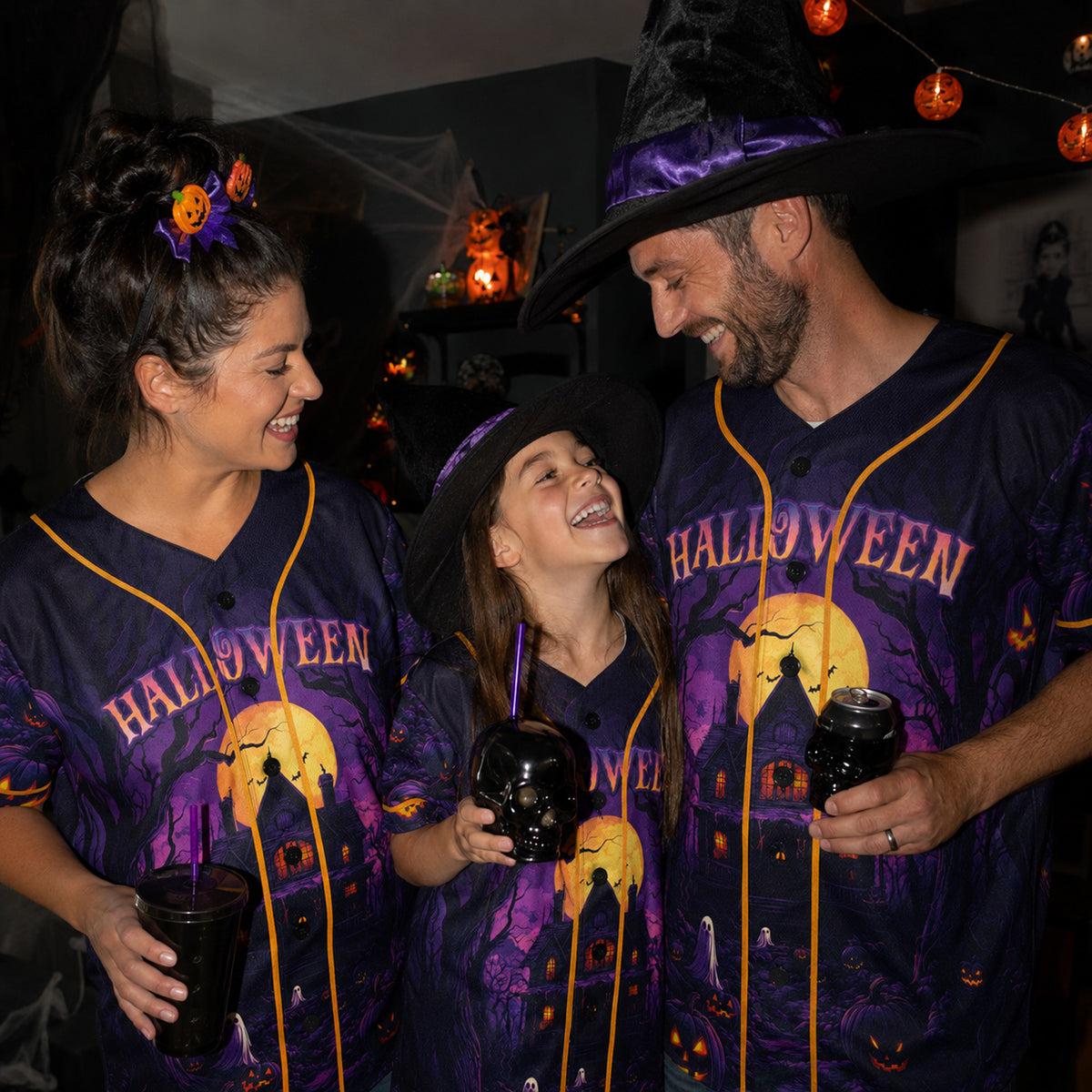 Custom Halloween Baseball Jersey Bats - Design Your Own