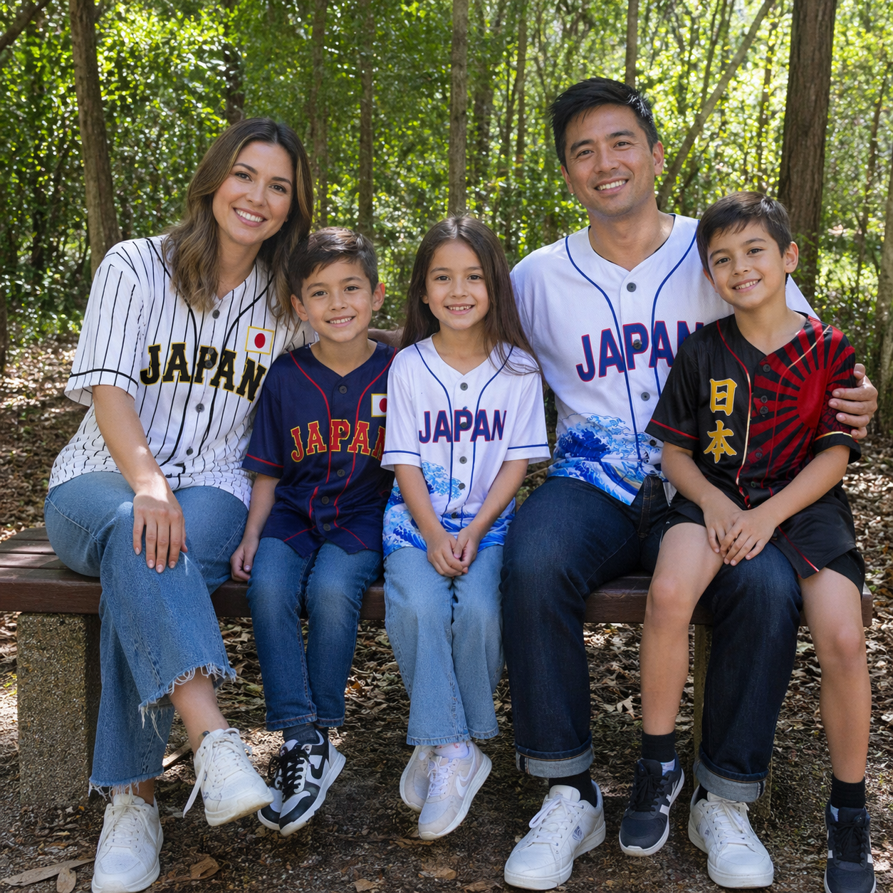 Custom Japan Baseball Jersey Japanese Fan Classic Script – Personalized Name Number