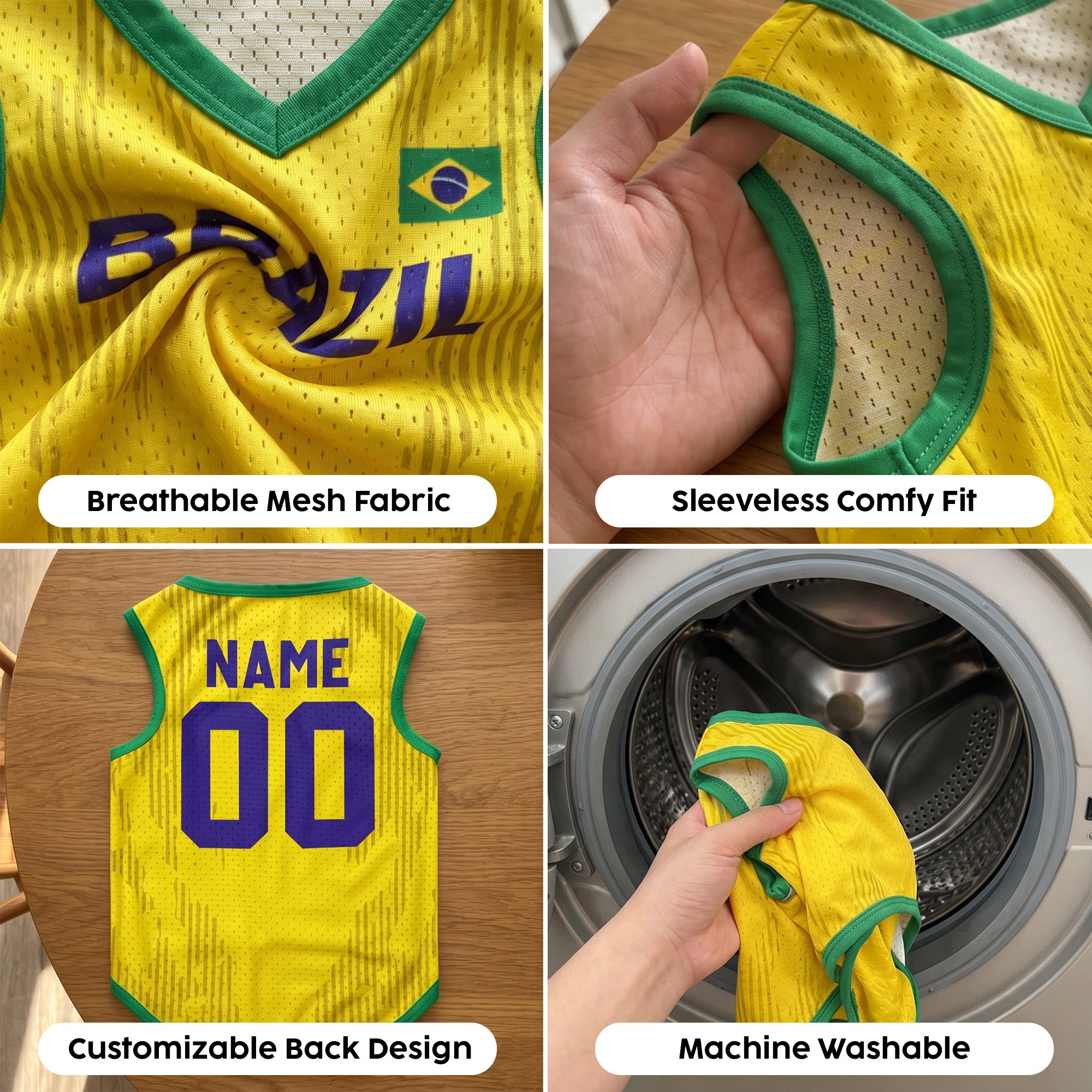 Custom Pet Soccer Jersey USA 2026 - Design Your Own