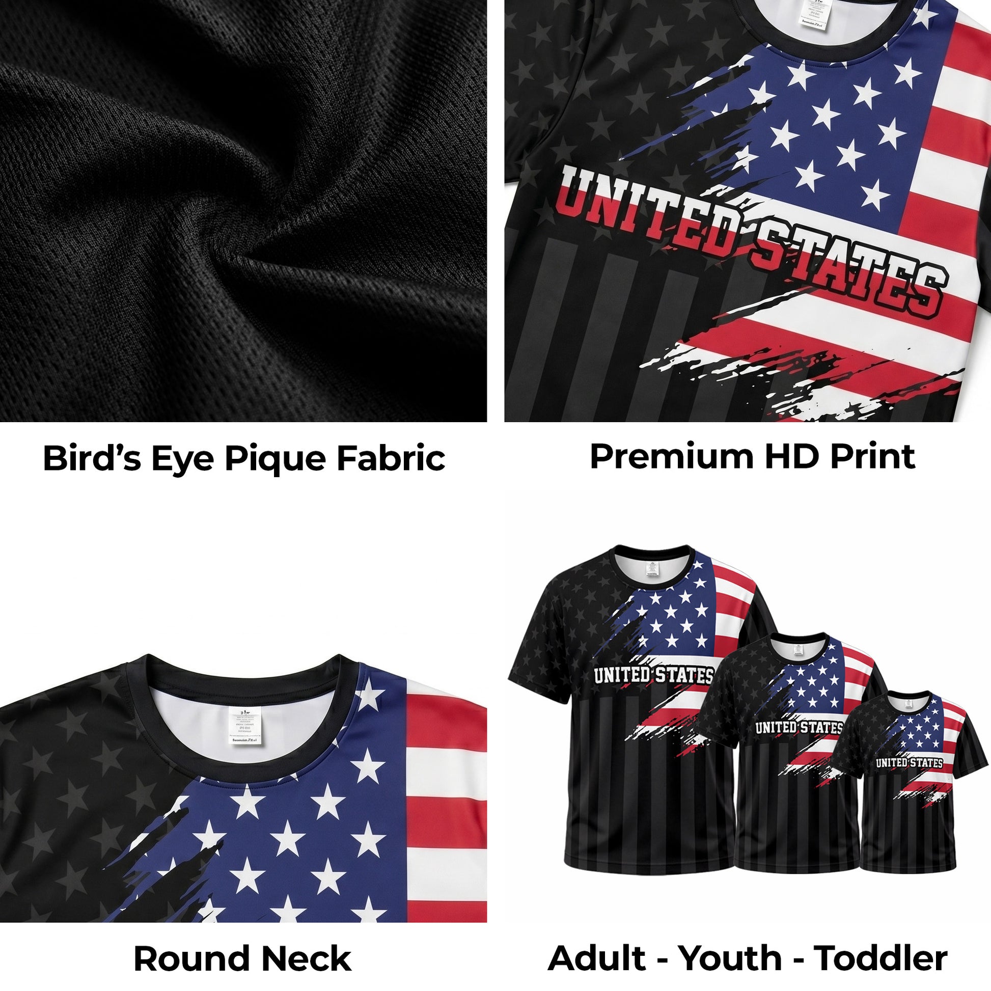 Custom Costa Rica Soccer Jersey Costa Rican Fan Flag Black - Personalized Name Number