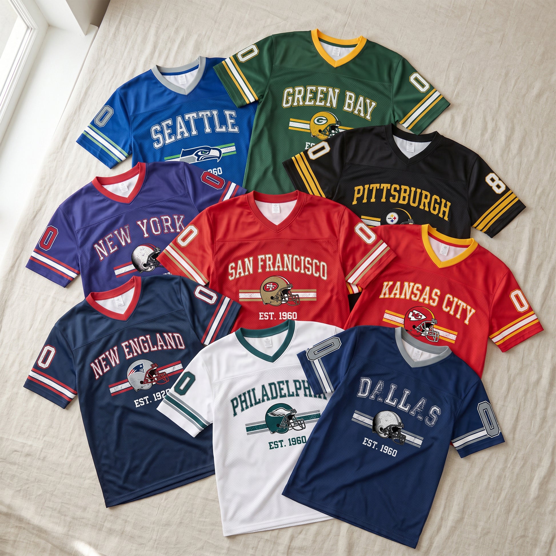 Custom City Football Jersey Washington - Design Your Own
