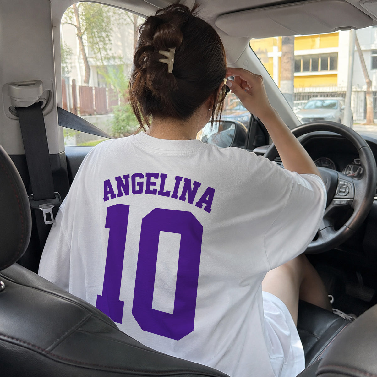 Custom Baltimore Football Shirt – Personalized Name & Number Game Day Tee