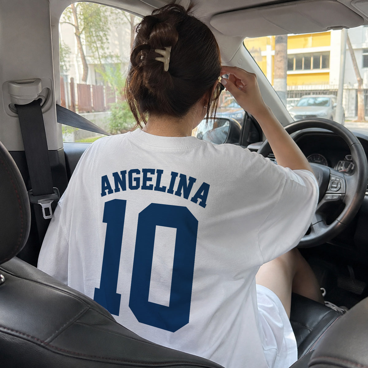Custom Denver Football Shirt – Personalized Name & Number Game Day Tee