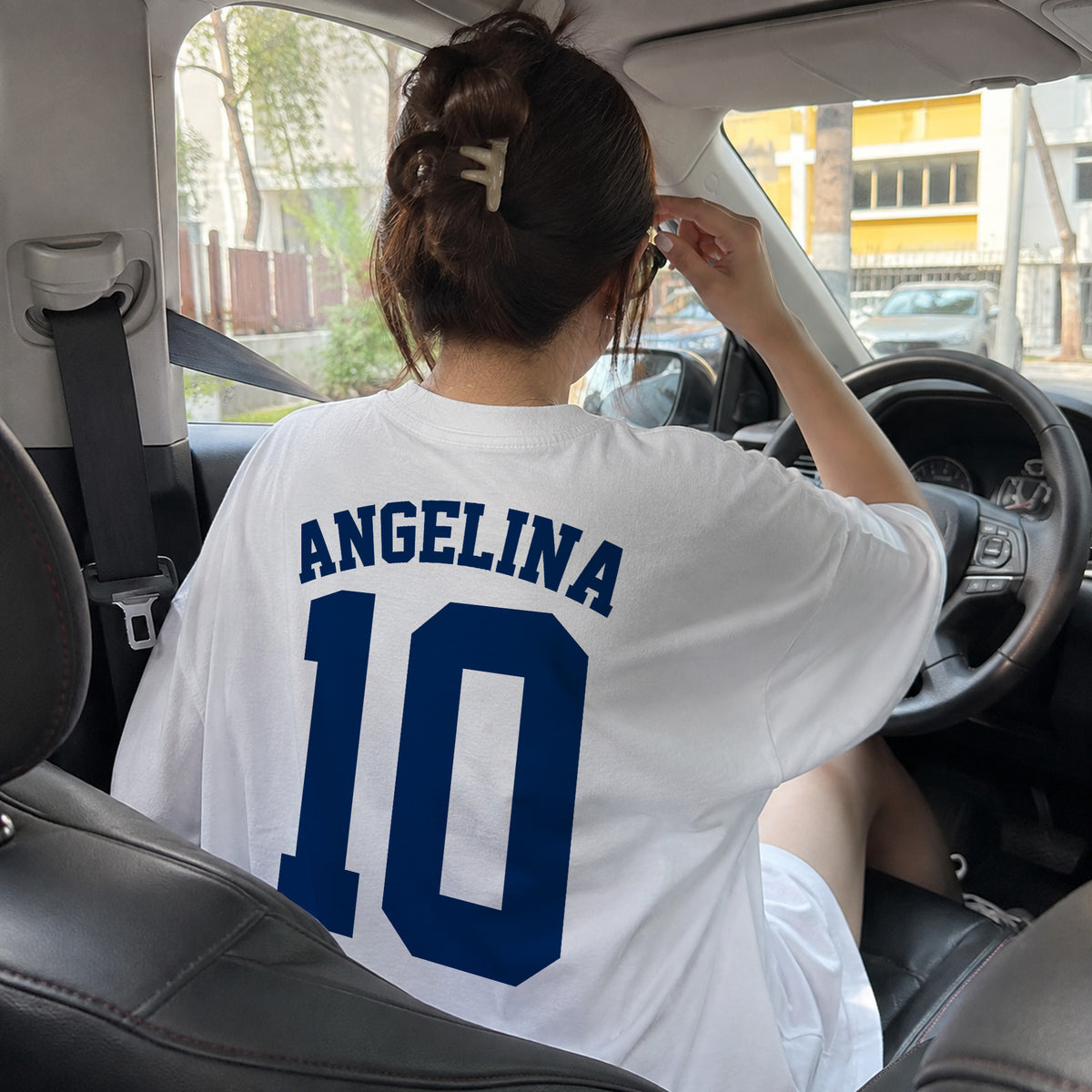 Custom New England Football Shirt – Personalized Name & Number Game Day Tee