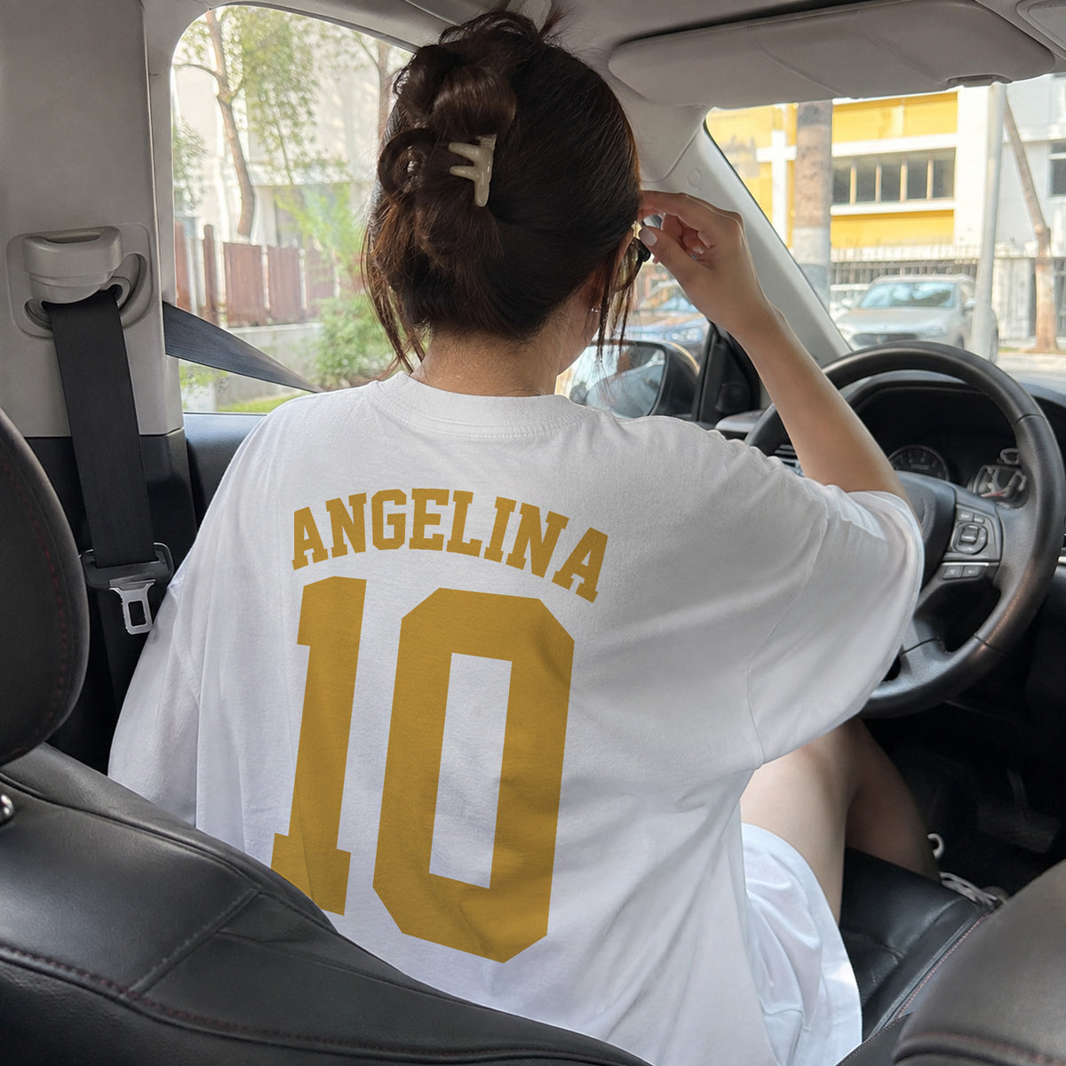 Custom New Orleans Football Shirt – Personalized Name & Number Game Day Tee