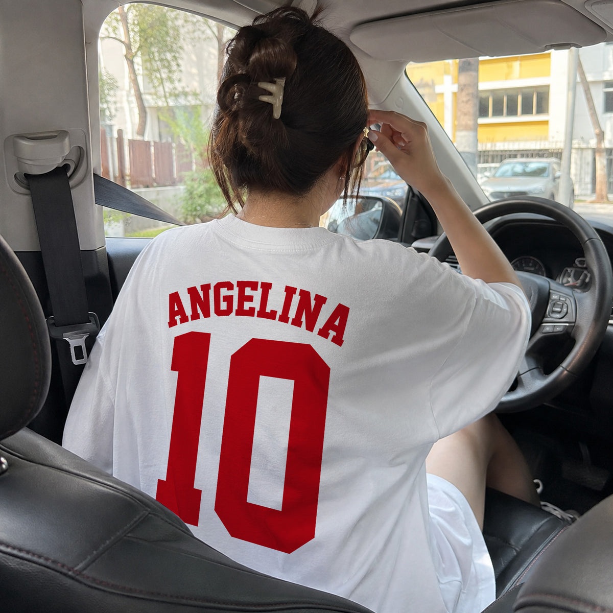 Custom New York Football Shirt – Personalized Name & Number Game Day Tee