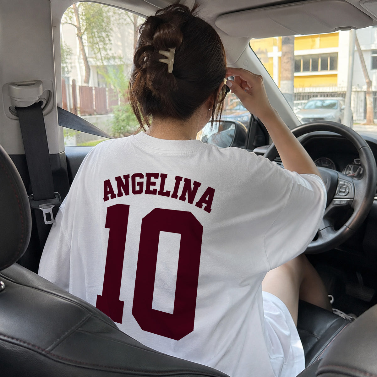 Custom Washington Football Shirt – Personalized Name & Number Game Day Tee