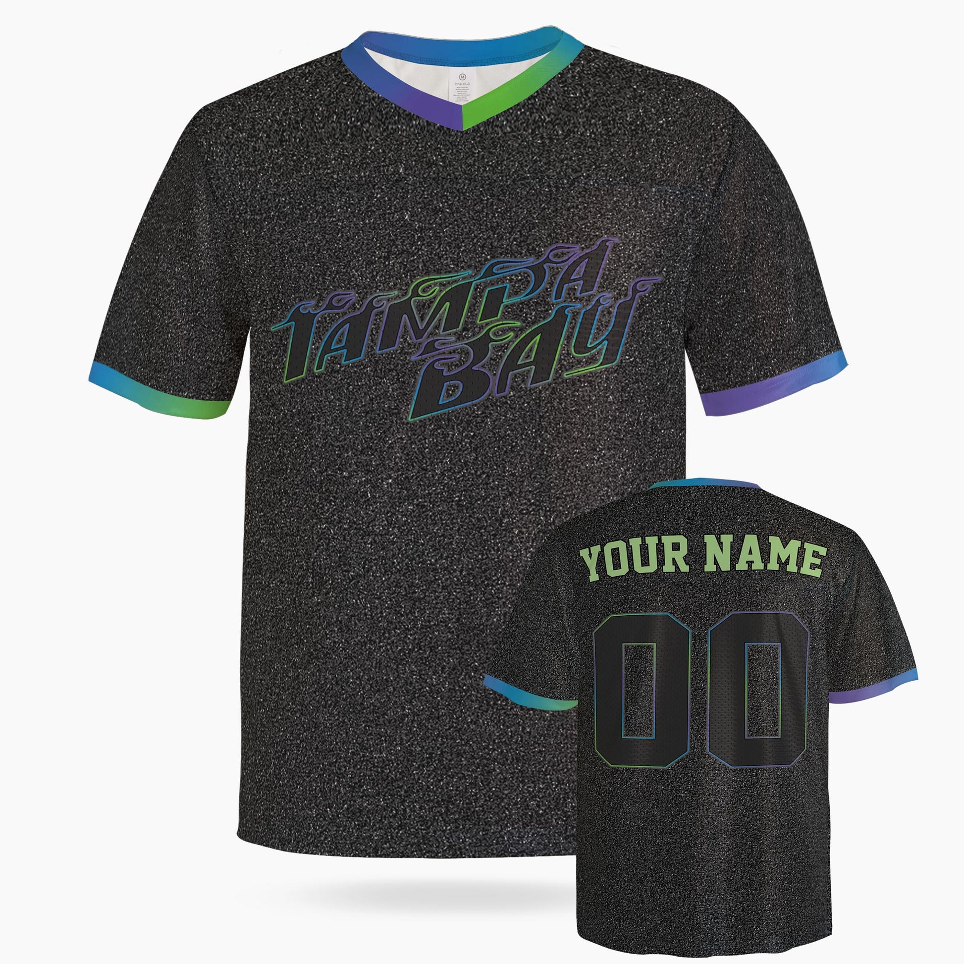 Custom City Football Jersey - Tampa Bay Gray - Design Your Own