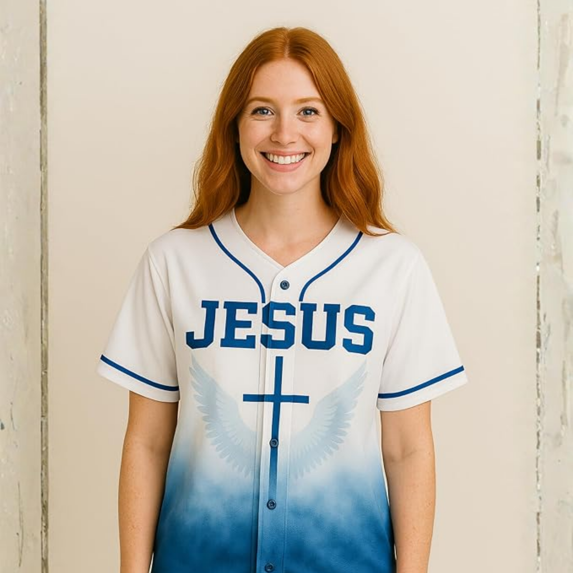 Custom Religious Baseball Jersey – Jesus Said You Are Mine Christian Design Add Your Name