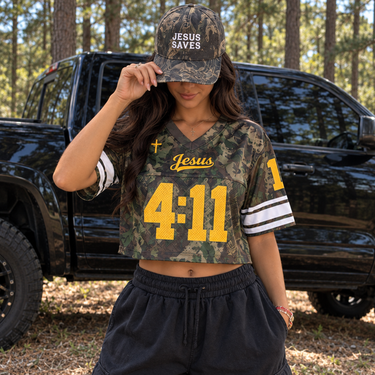 Custom Christian Crop Football Jersey, Maroon Gold, Personalized Name and Number