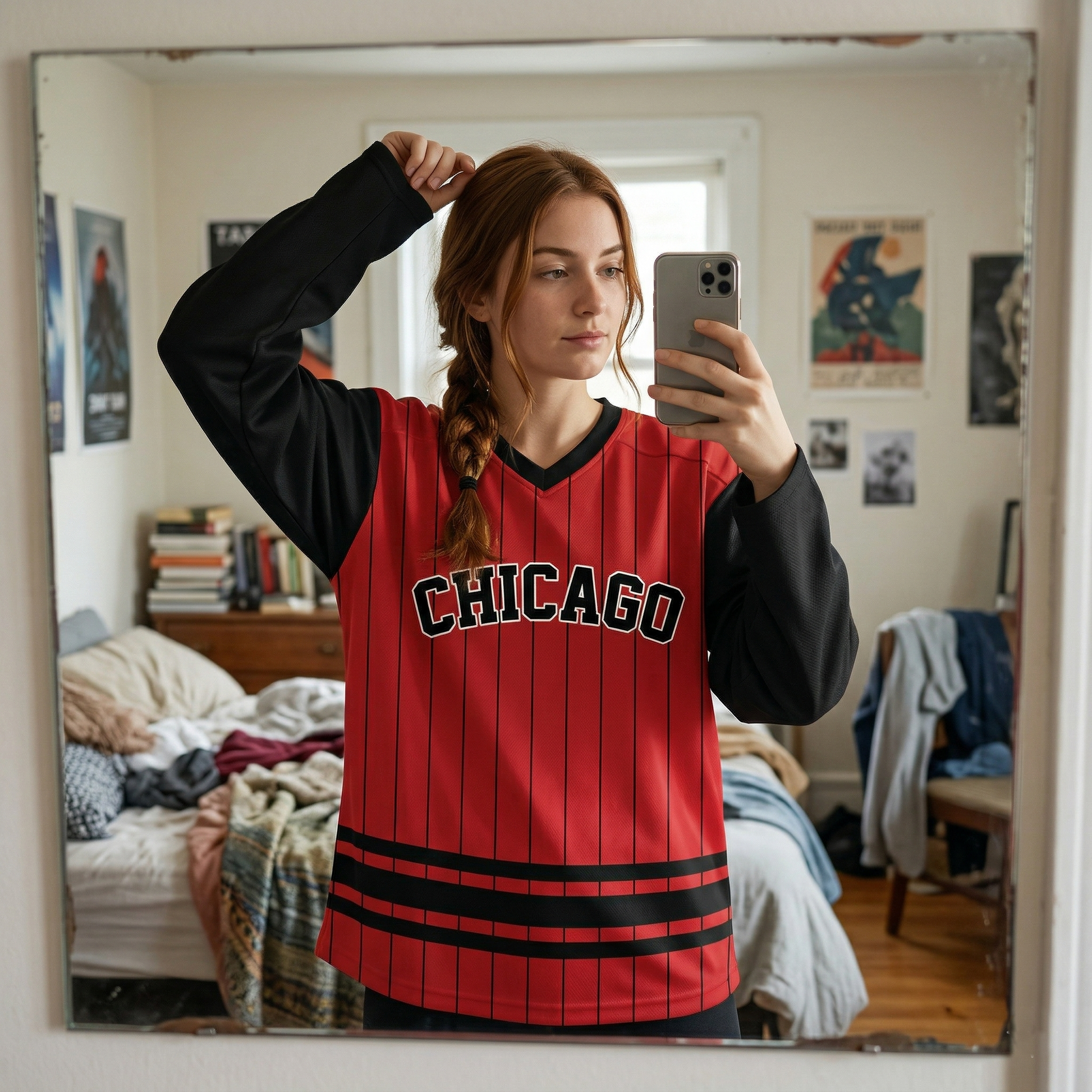 Custom City Hockey Jersey - Baltimore Black - Design Your Own