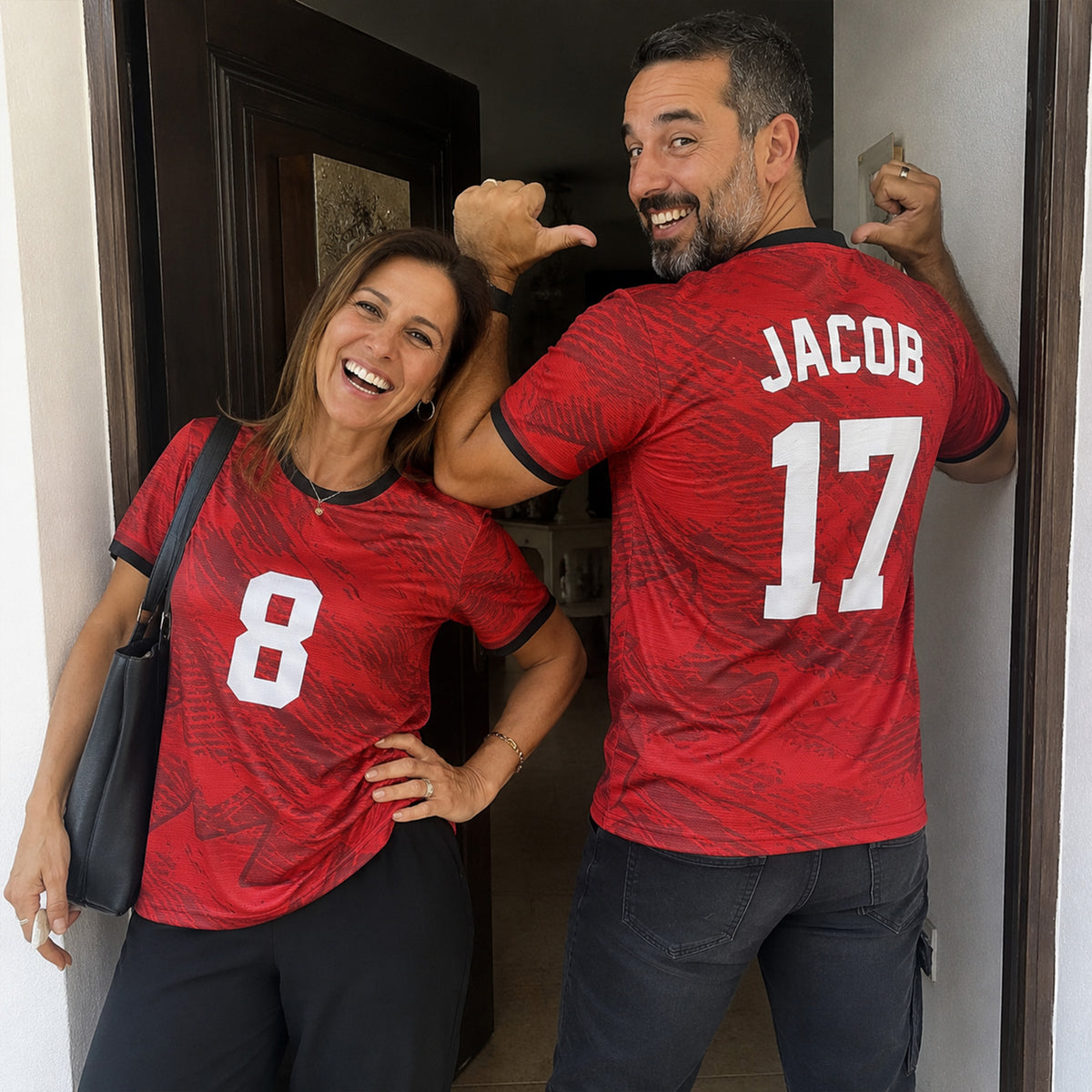 Custom Canada Soccer Jersey 2026 Red Dark Red and White - Design Your Own