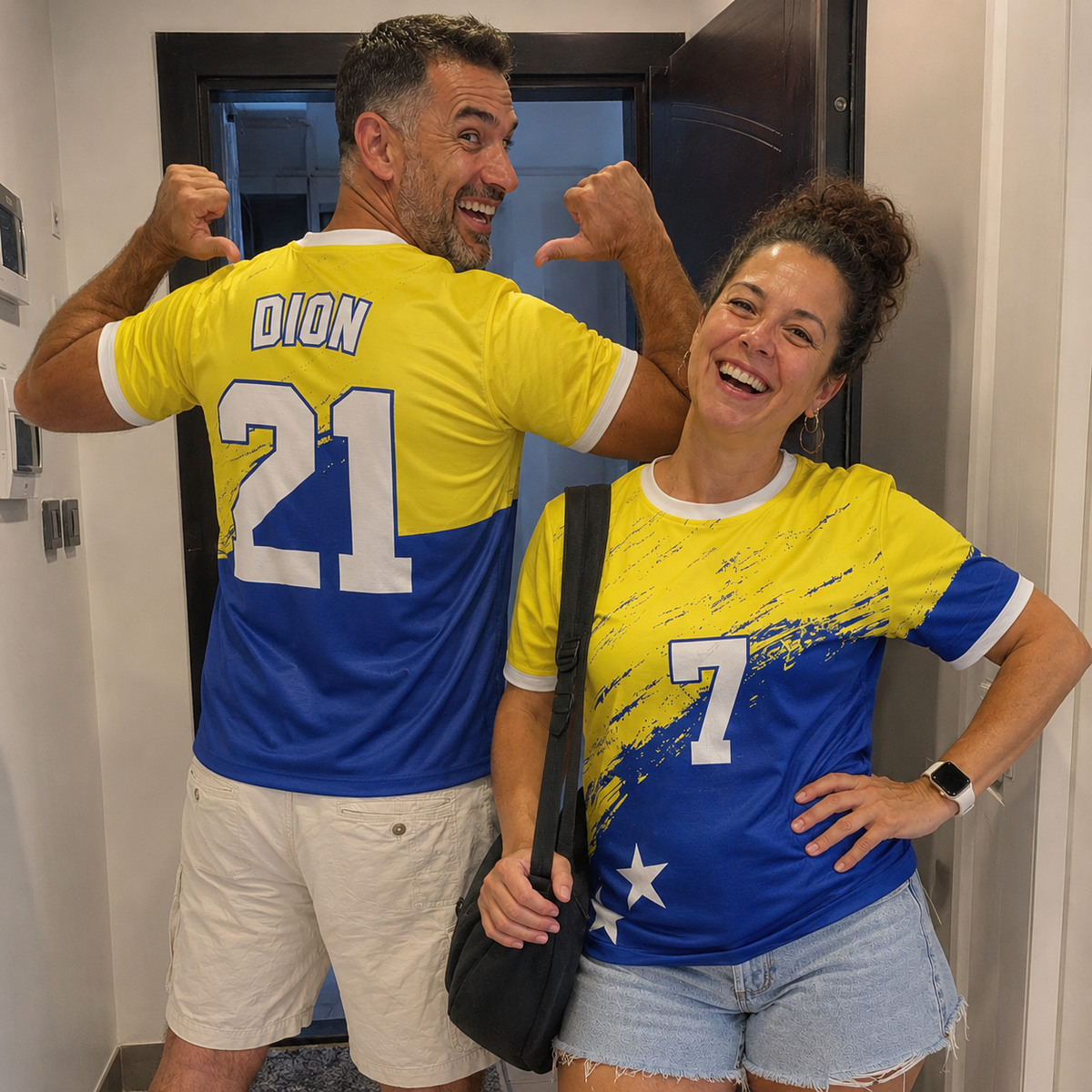 Custom Curaçao Soccer Jersey 2026 Navy Yellow and White - Design Your Own