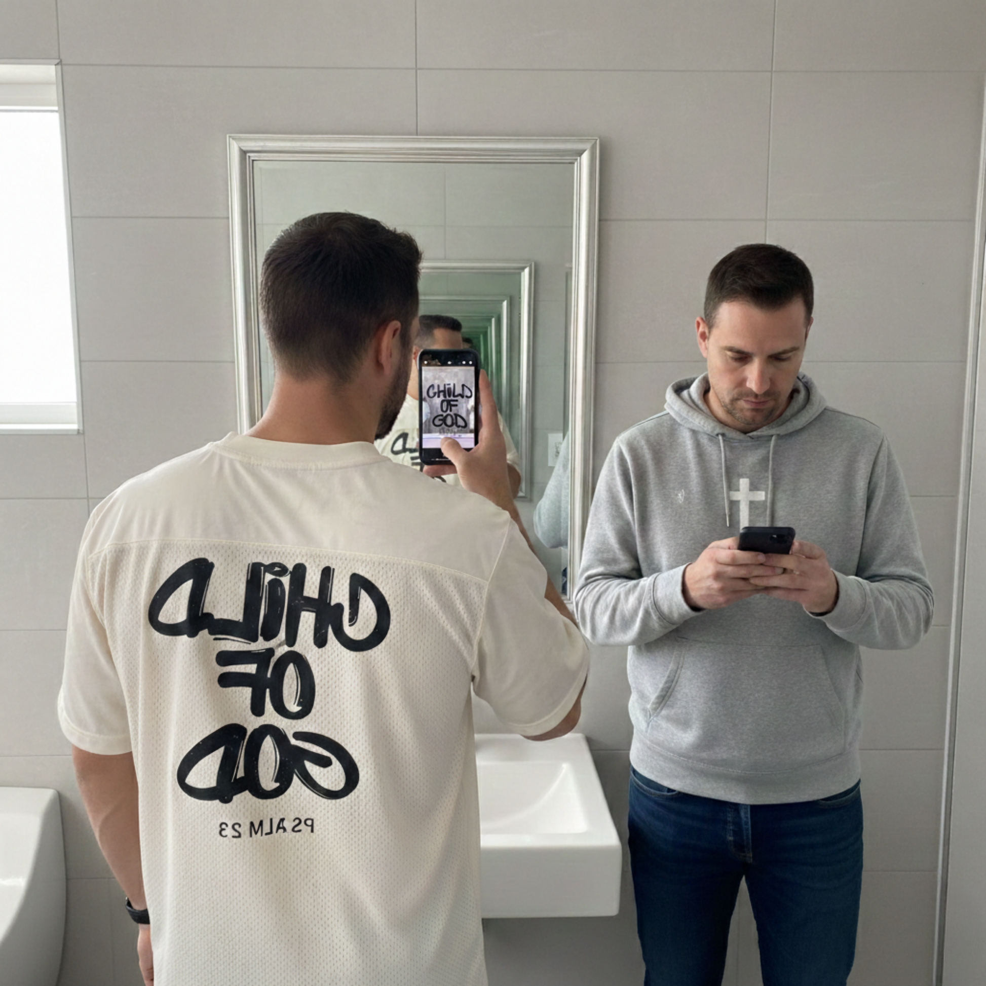 Custom Religious Football Jersey – Child of God – Add Your Name