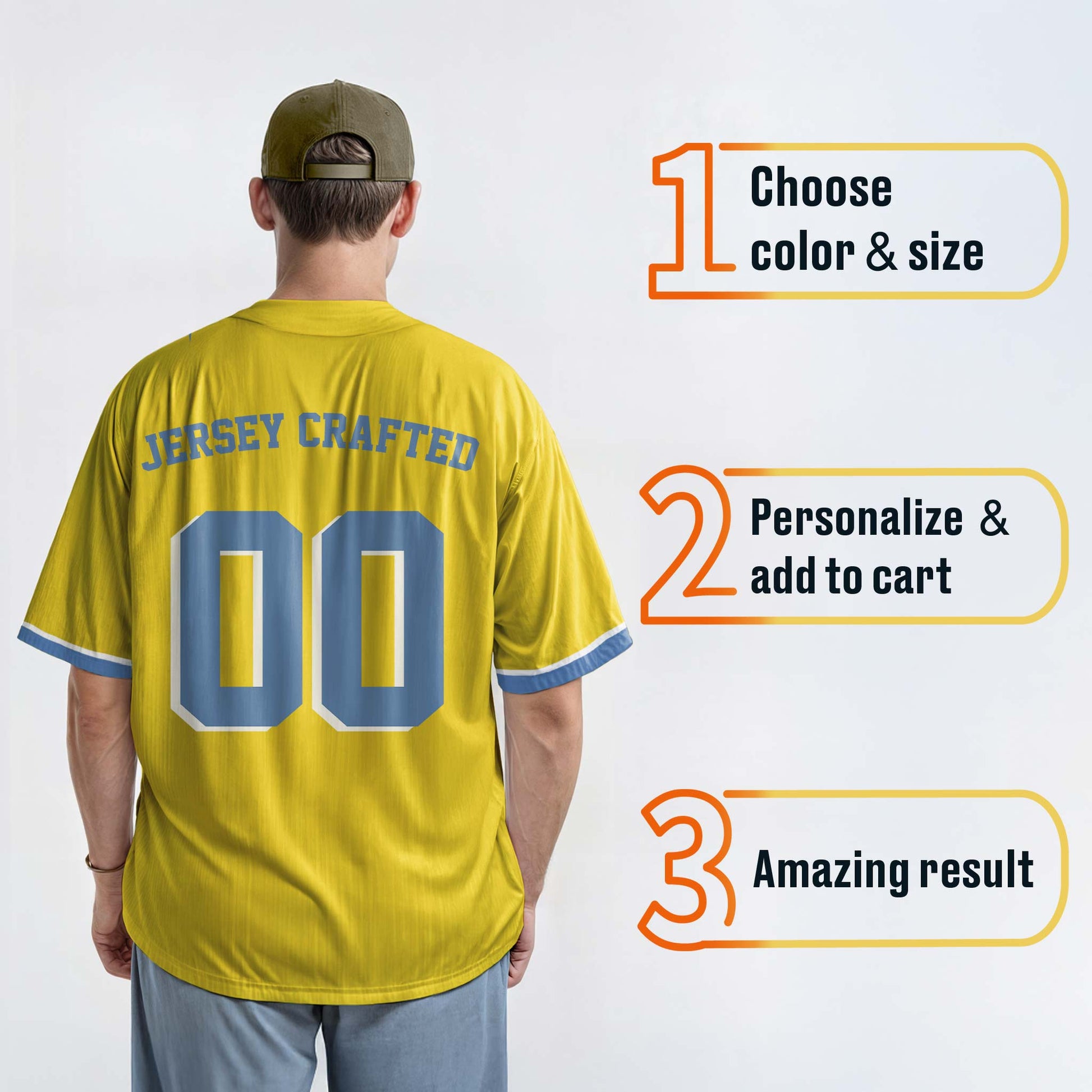 Custom City Baseball Jersey - Boston Lime - Design Your Own