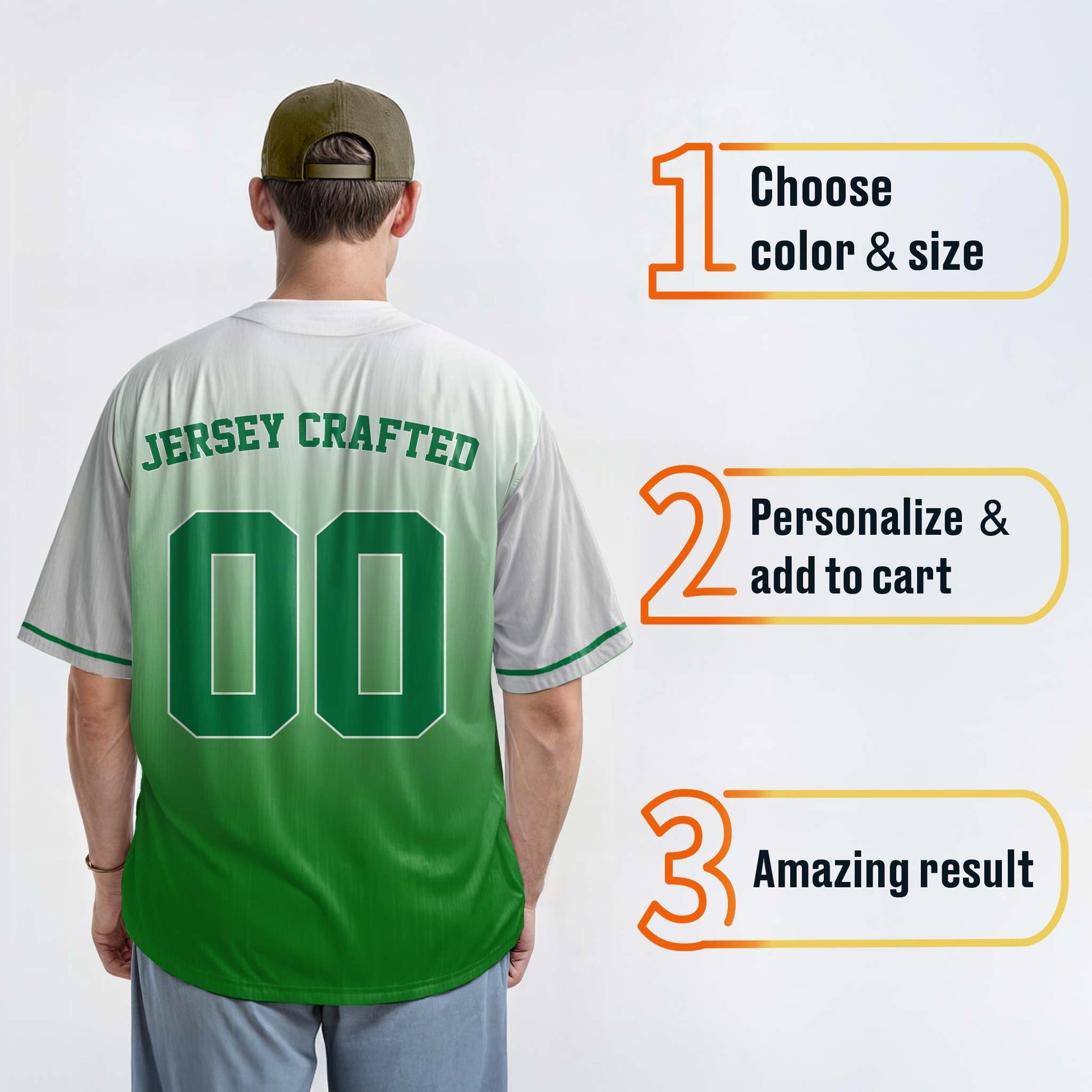 Custom St. Patrick's Day Baseball Jersey Irish You Were Naked - Design Your Own