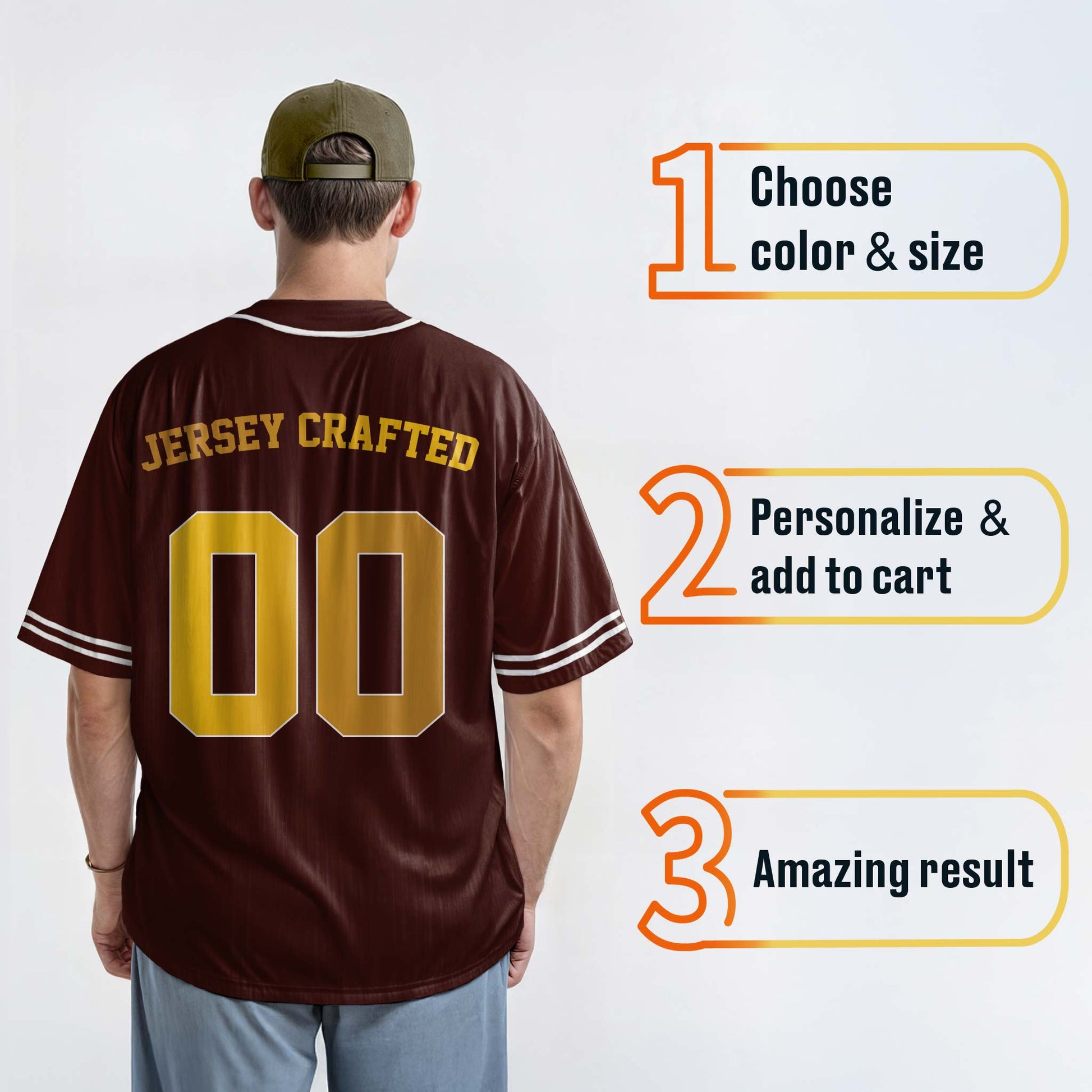 Custom Religious Baseball Jersey – Maroon Christian Jesus Add Your Name