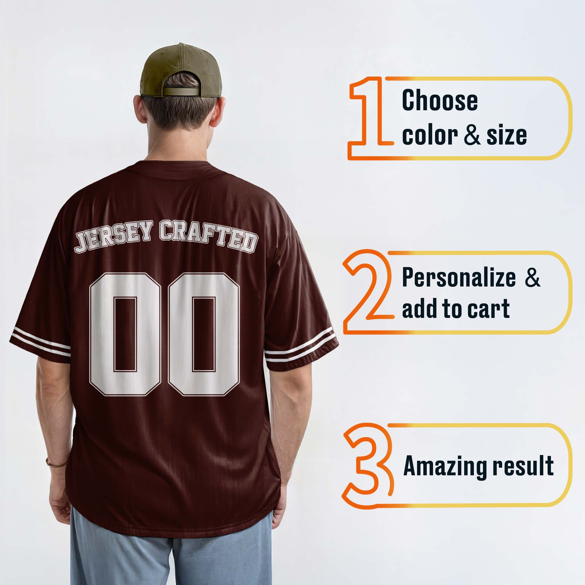 Custom Matching Couple Jerseys Maroon and White - King and Queen - Design Your Own