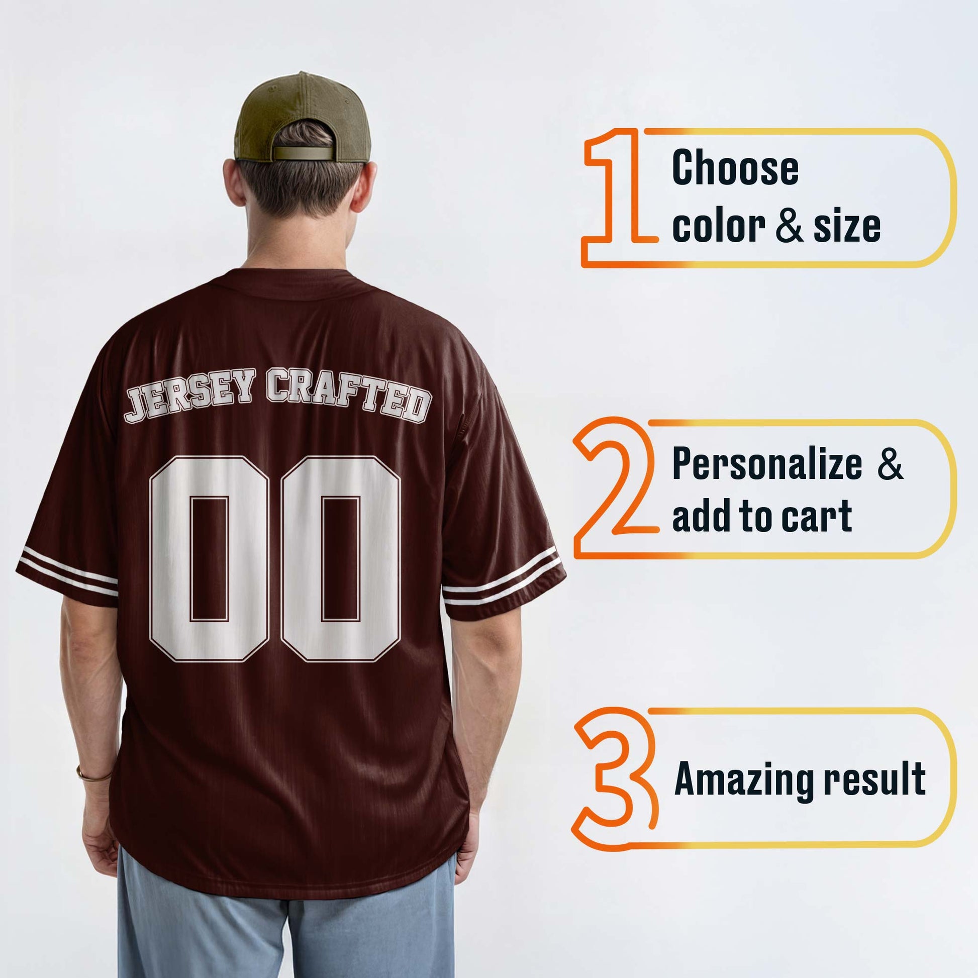 Custom Matching Couple Jerseys Maroon and White - King and Queen - Design Your Own
