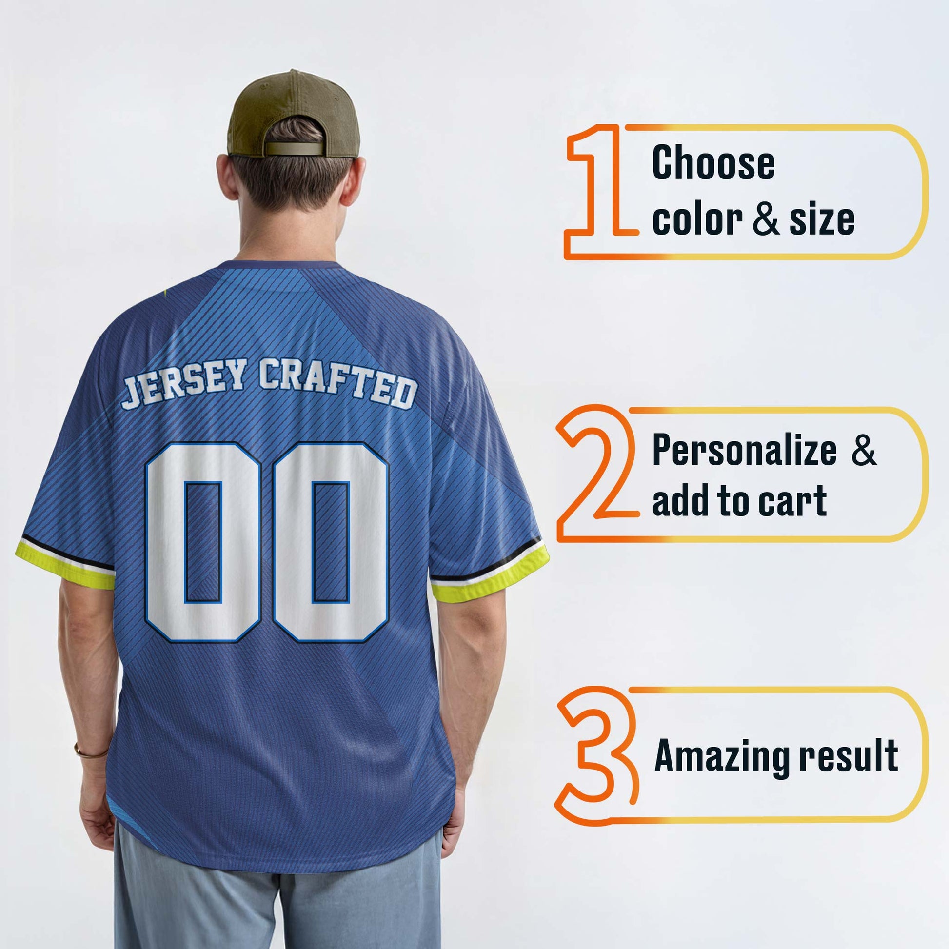 Custom City Baseball Jersey - Minnesota Blue - Design Your Own