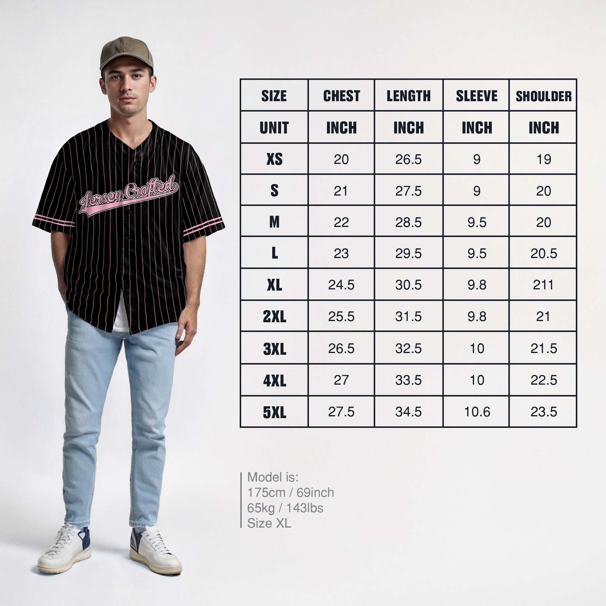 Custom Matching Couple Jerseys Black and Light Pink - Her King and His Queen - Design Your Own
