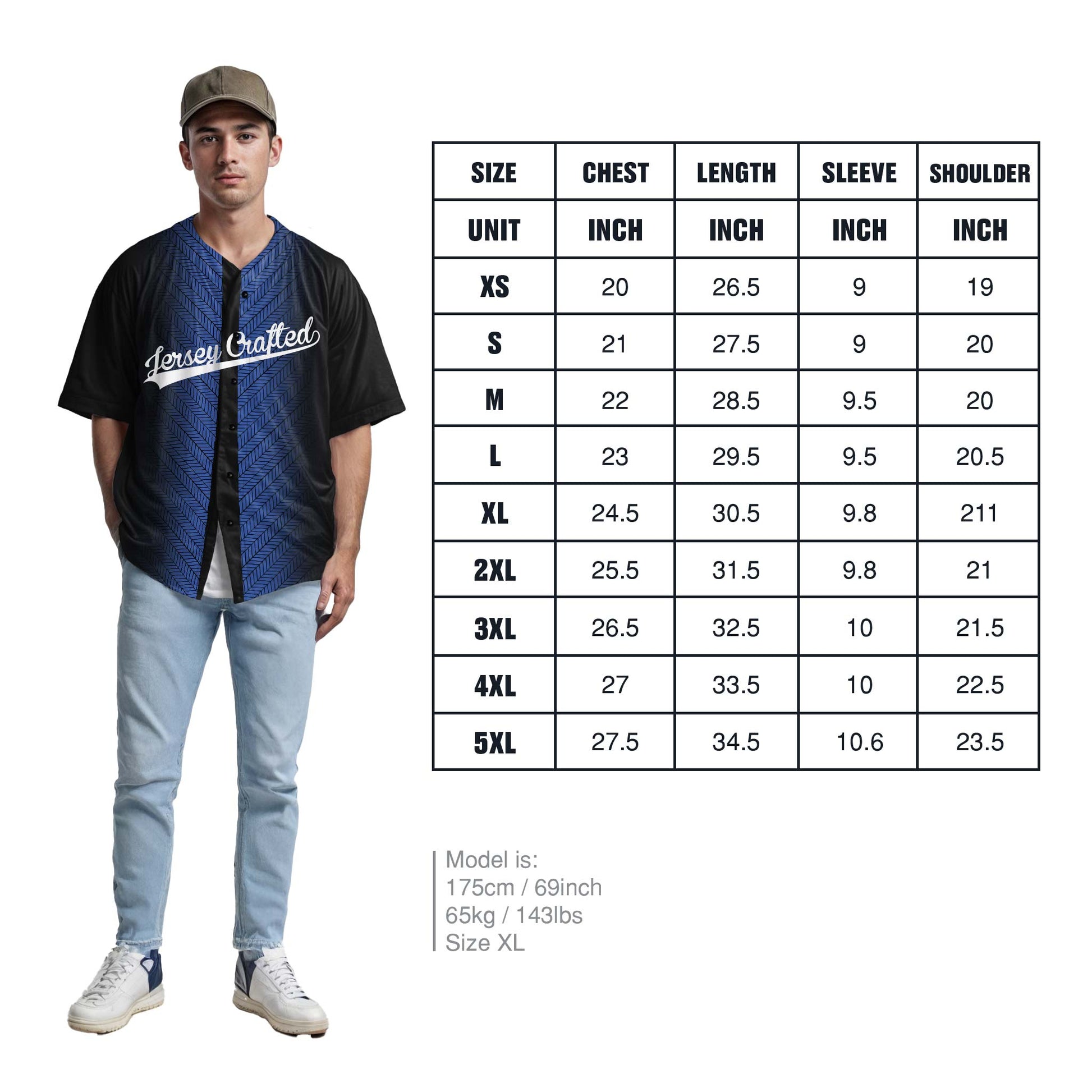 Custom City Baseball Jersey - Motor City Blue - Design Your Own
