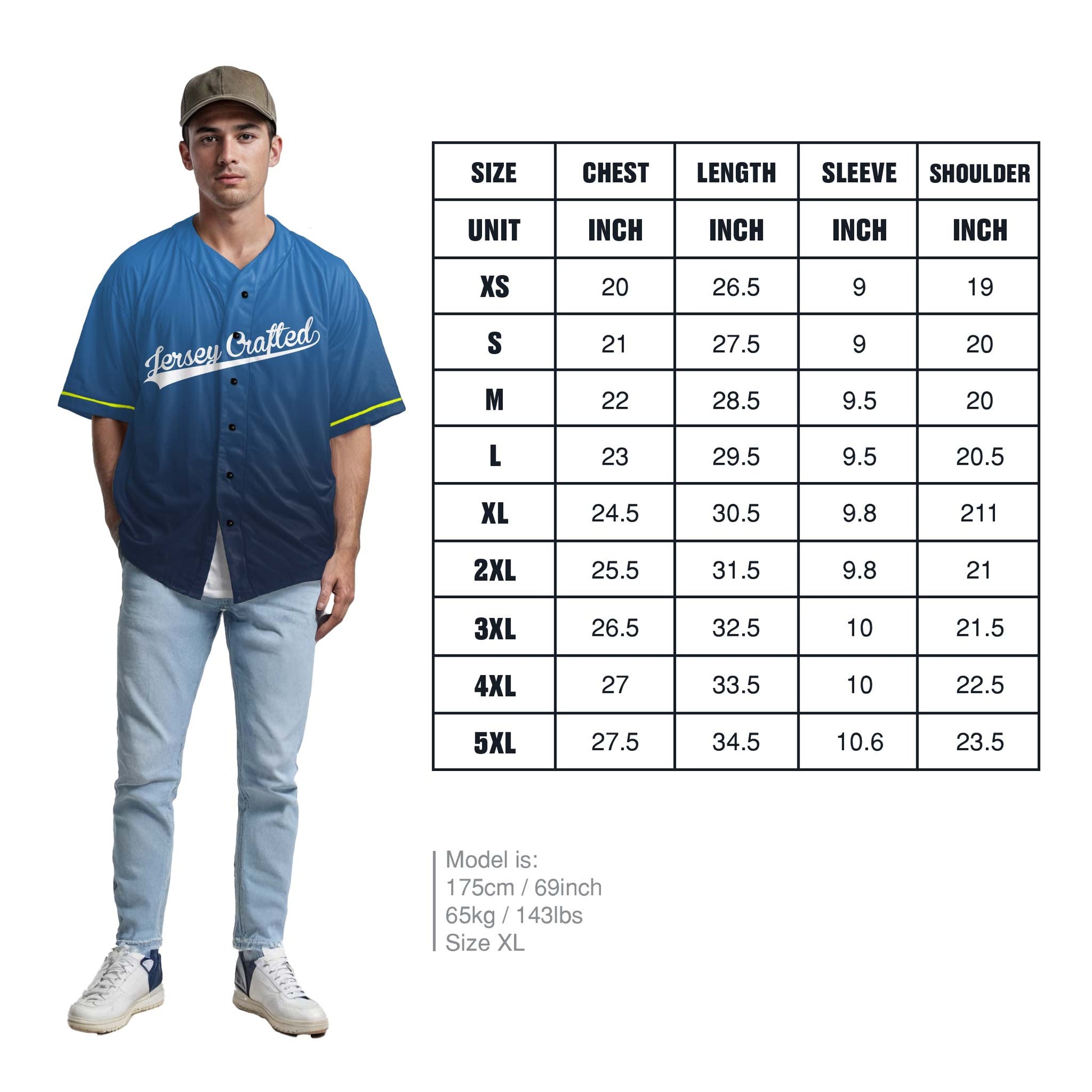 Custom City Baseball Jersey - Philly Blue - Design Your Own