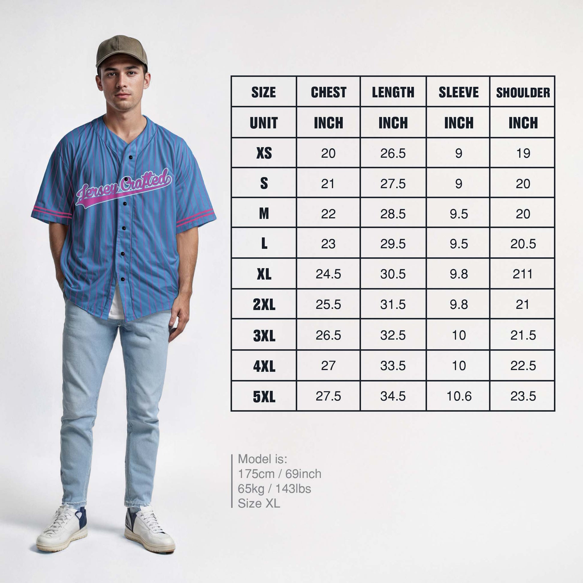 Custom Matching Couple Jerseys Blue and Pink - Her King and His Queen - Design Your Own