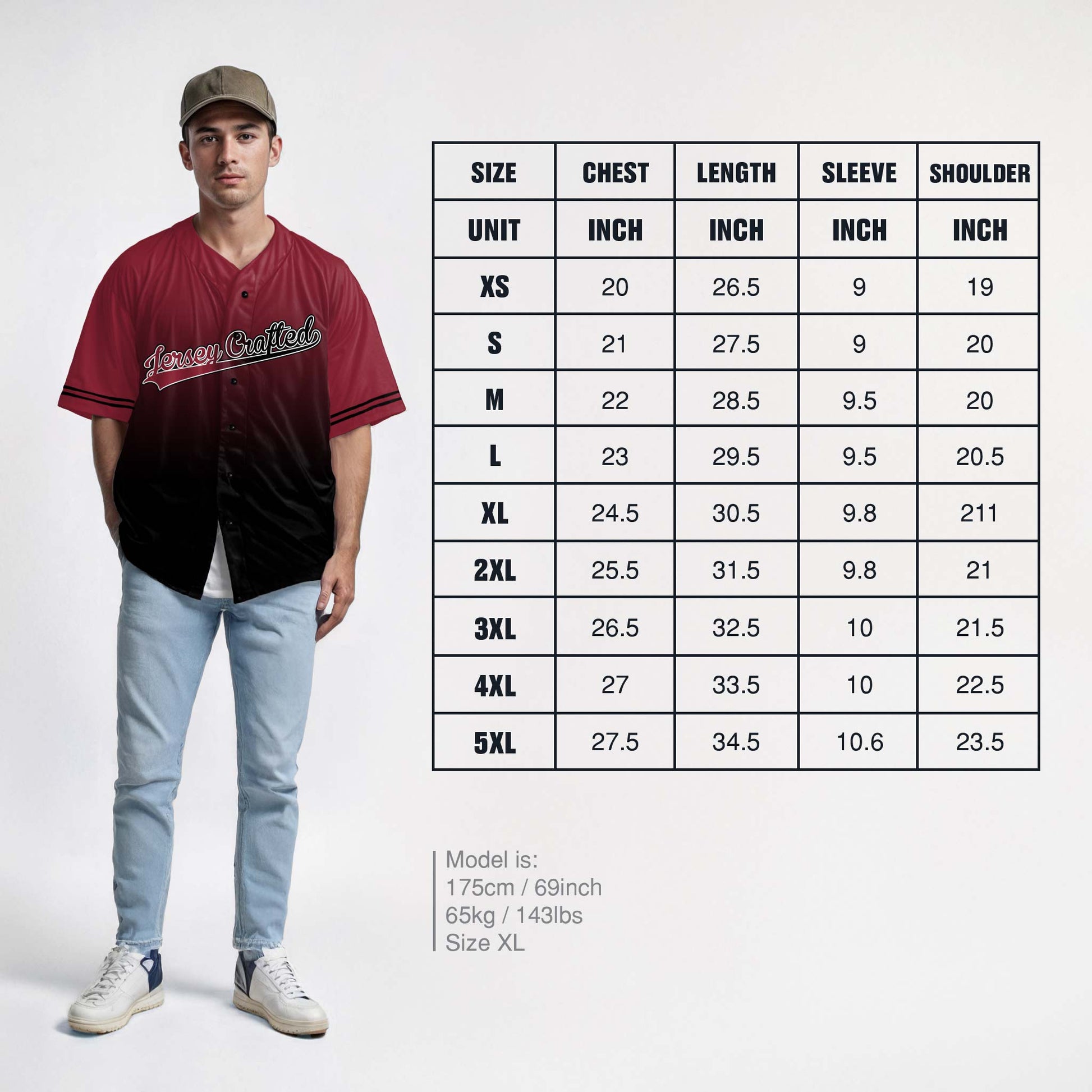 Custom Matching Couple Jerseys Gradient Wine and Black - Her King and His Queen - Design Your Own