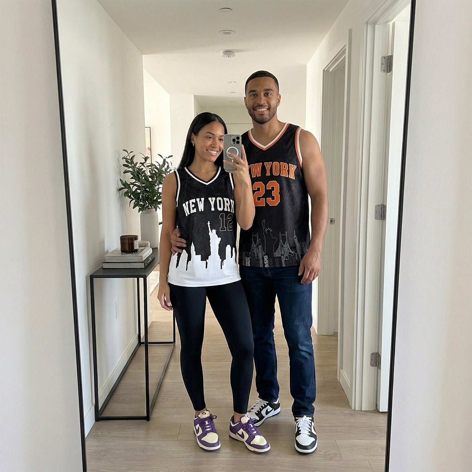 Custom City Basketball Jersey Phoenix Design - Add Your Name and Number