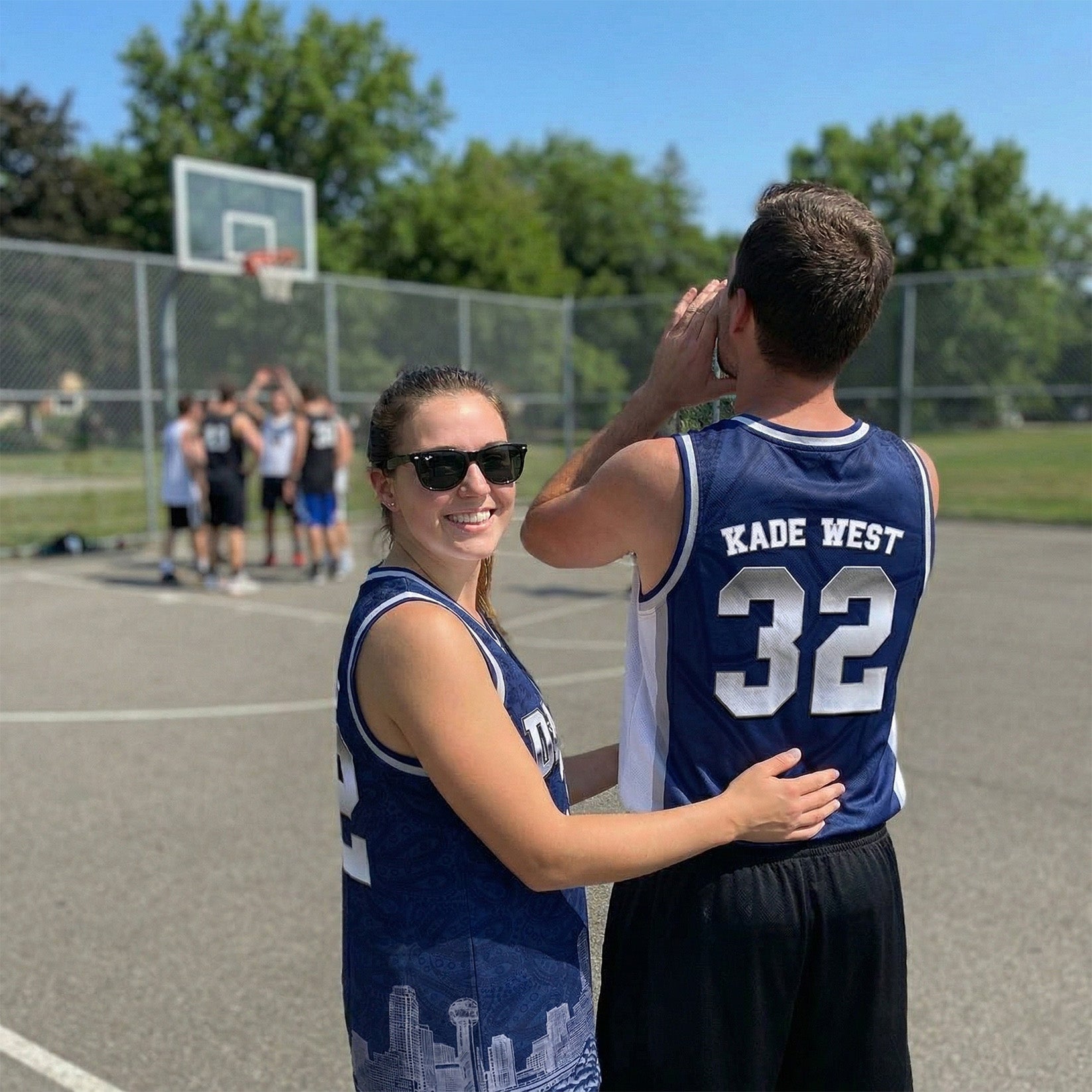 Custom City Basketball Jersey Denver Design - Add Your Name and Number