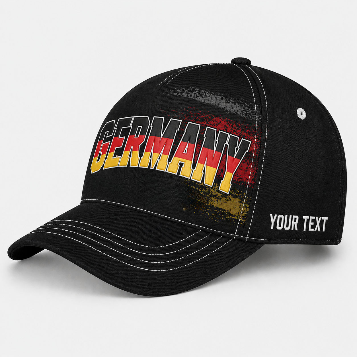 Custom Germany Baseball Cap, Add Your Name, Team Name and Number