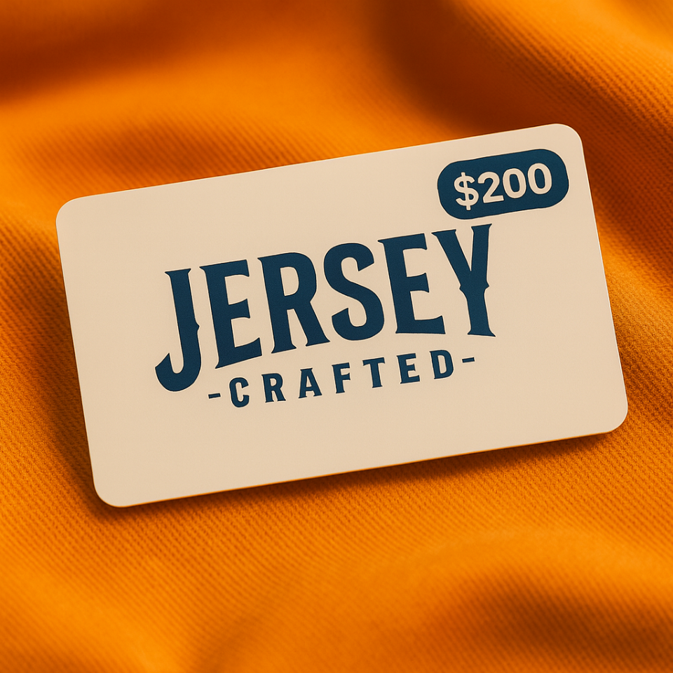 Jersey Crafted Gift Card