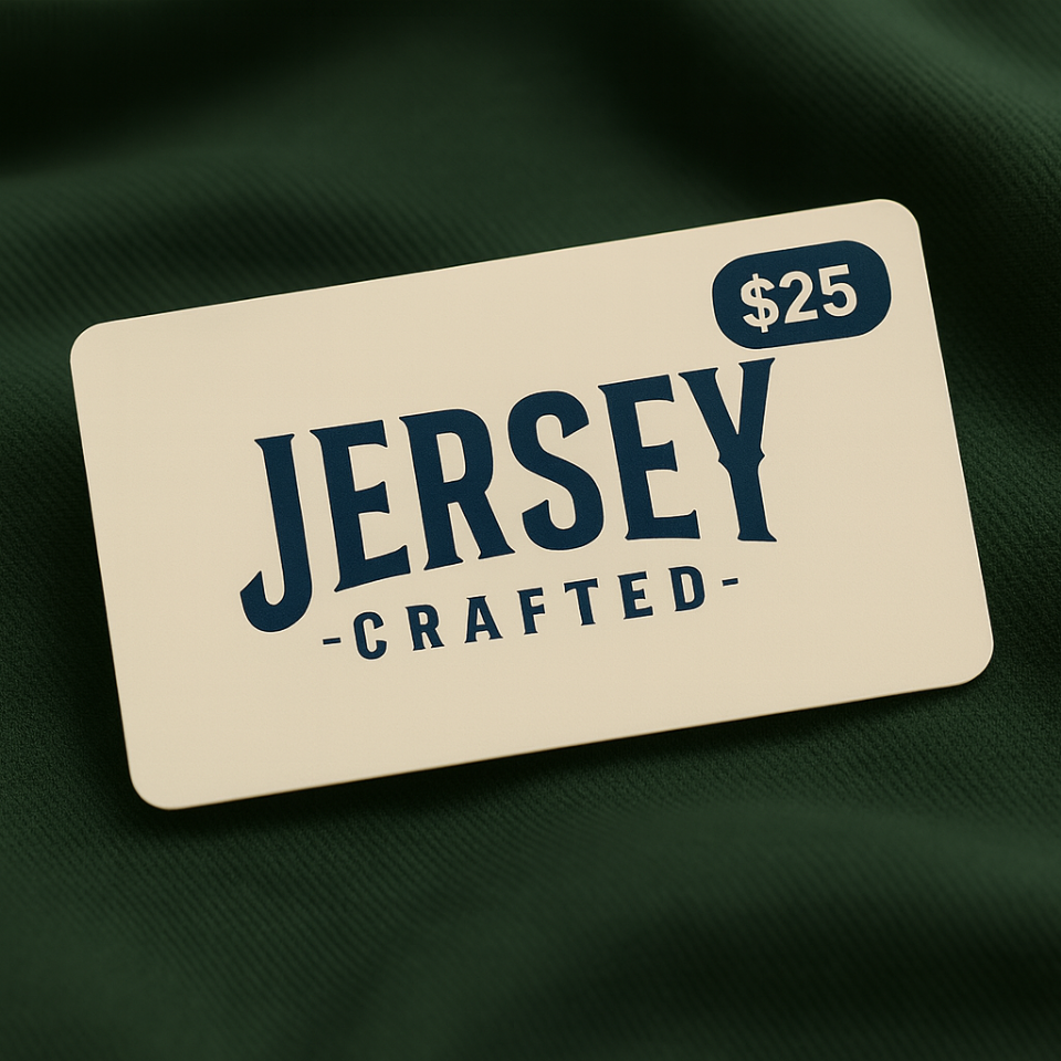 Jersey Crafted Gift Card