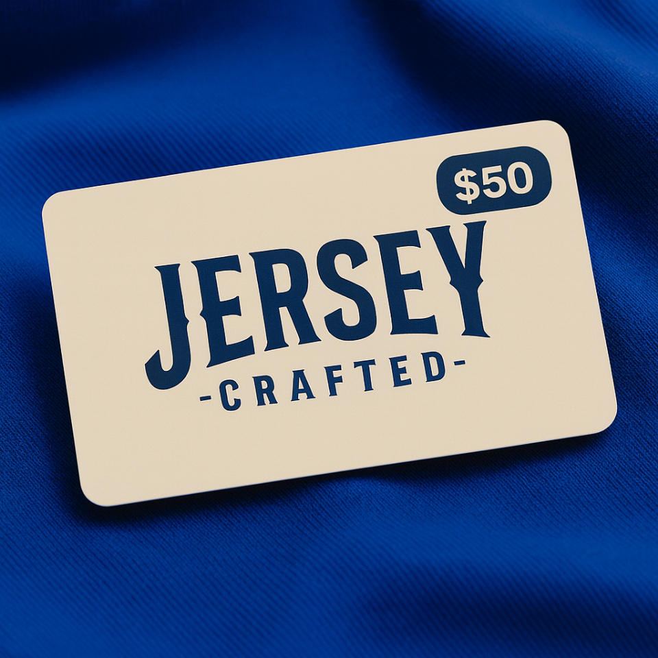 Jersey Crafted Gift Card