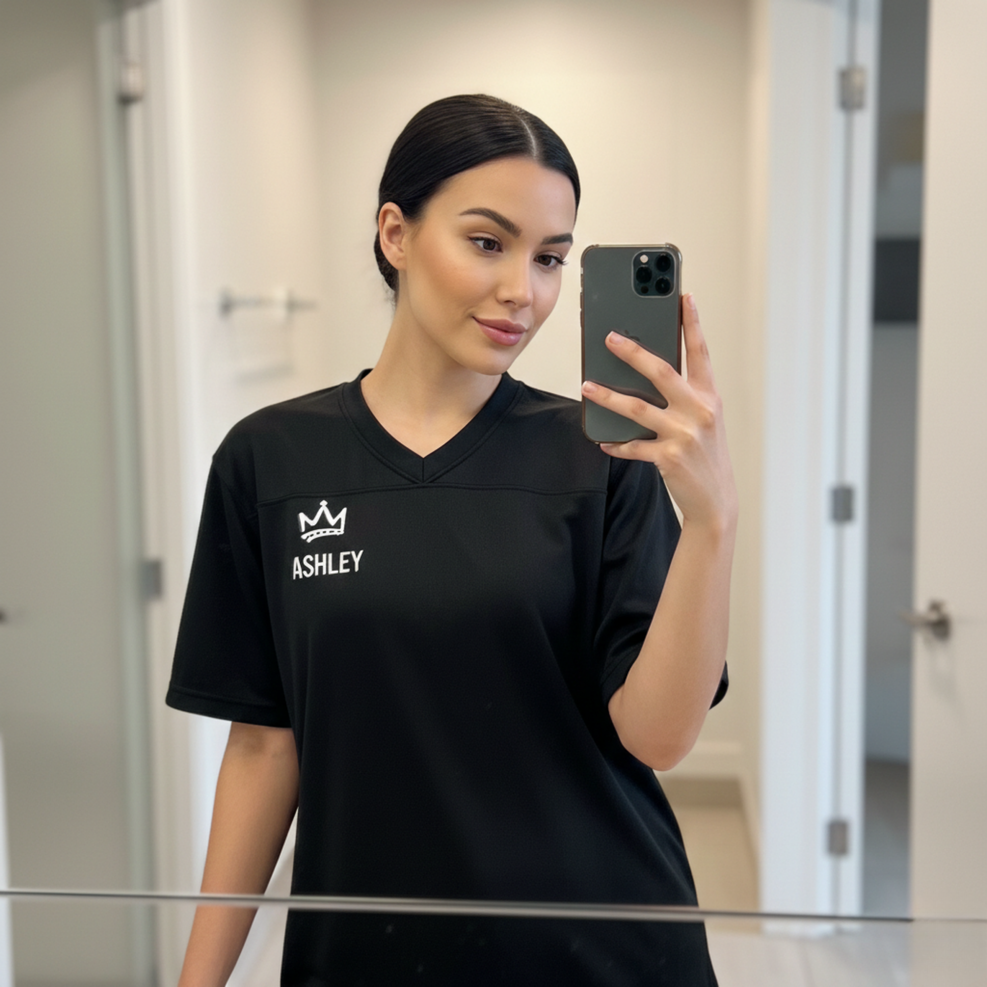 Custom Religious Football Jersey – Jesus is King – Add Your Name