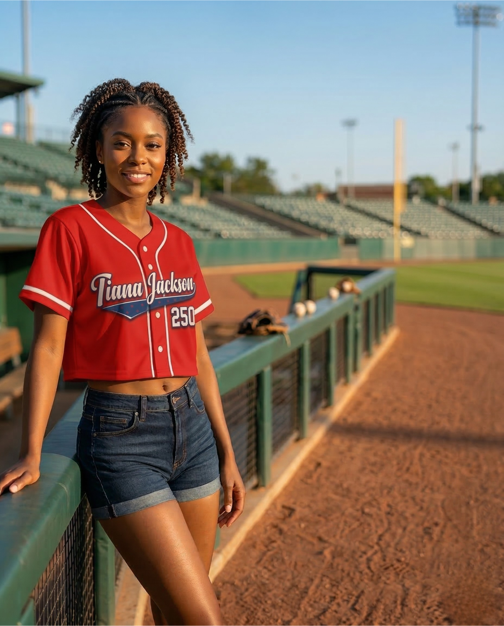 Custom USA 250th Anniversary Crop Baseball Jersey Retro America 1776 - Design Your Own