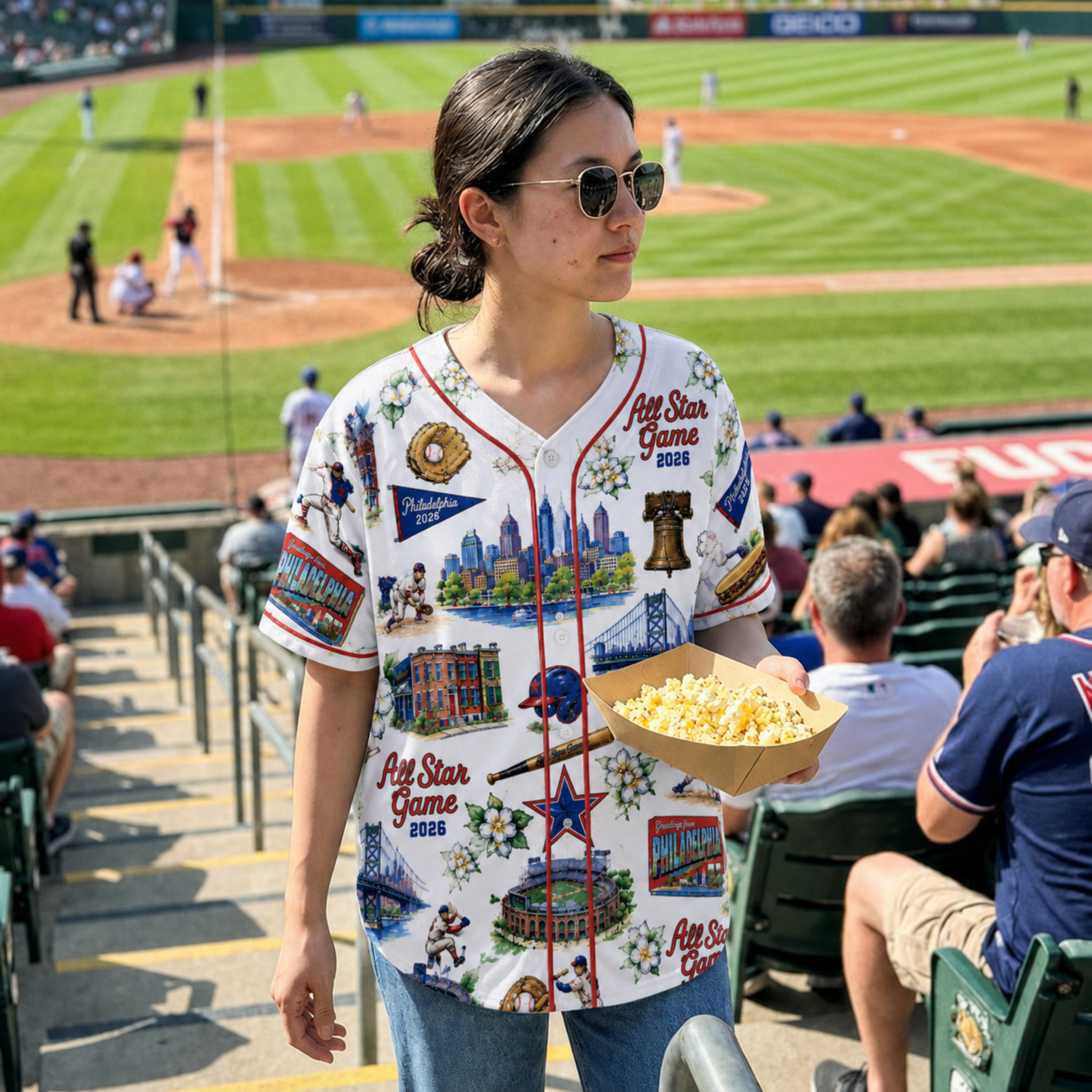 Custom City Baseball Jersey - Philadelphia Summer Classic - Design Your Own