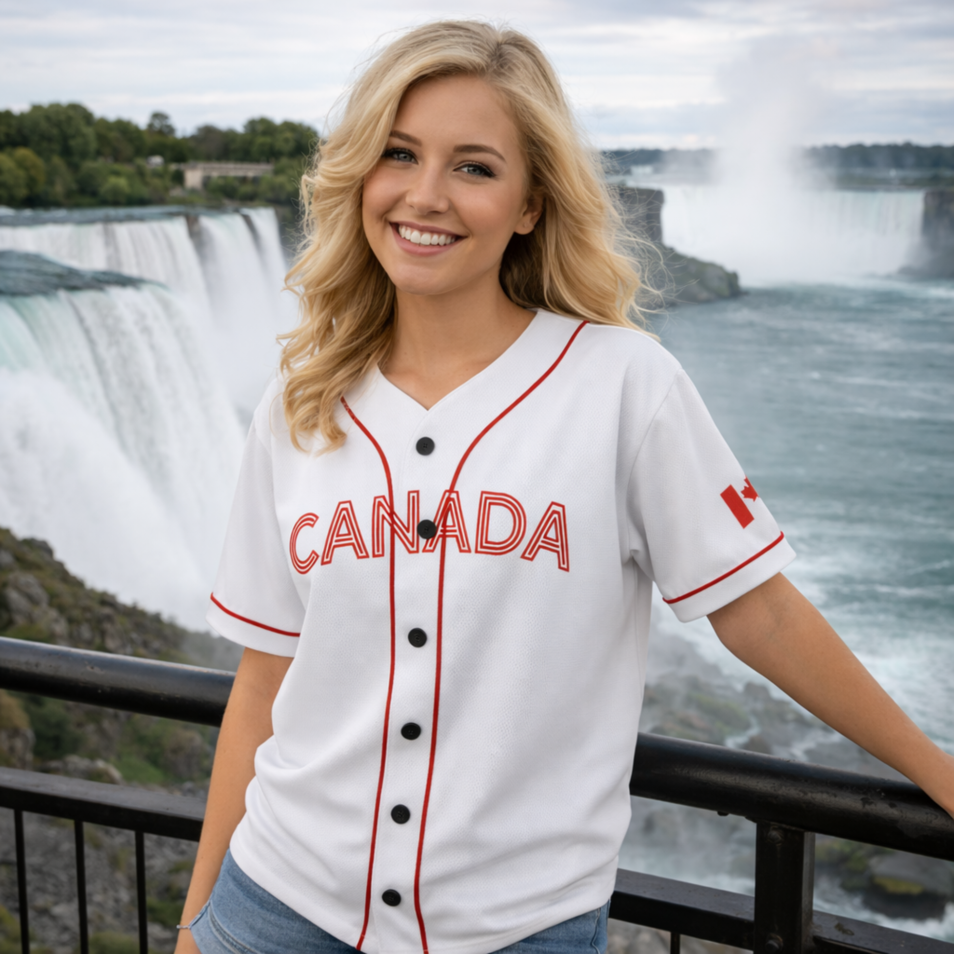 Custom Canada Baseball Jersey Canadian Fan Maple Strike – Personalized Name Number