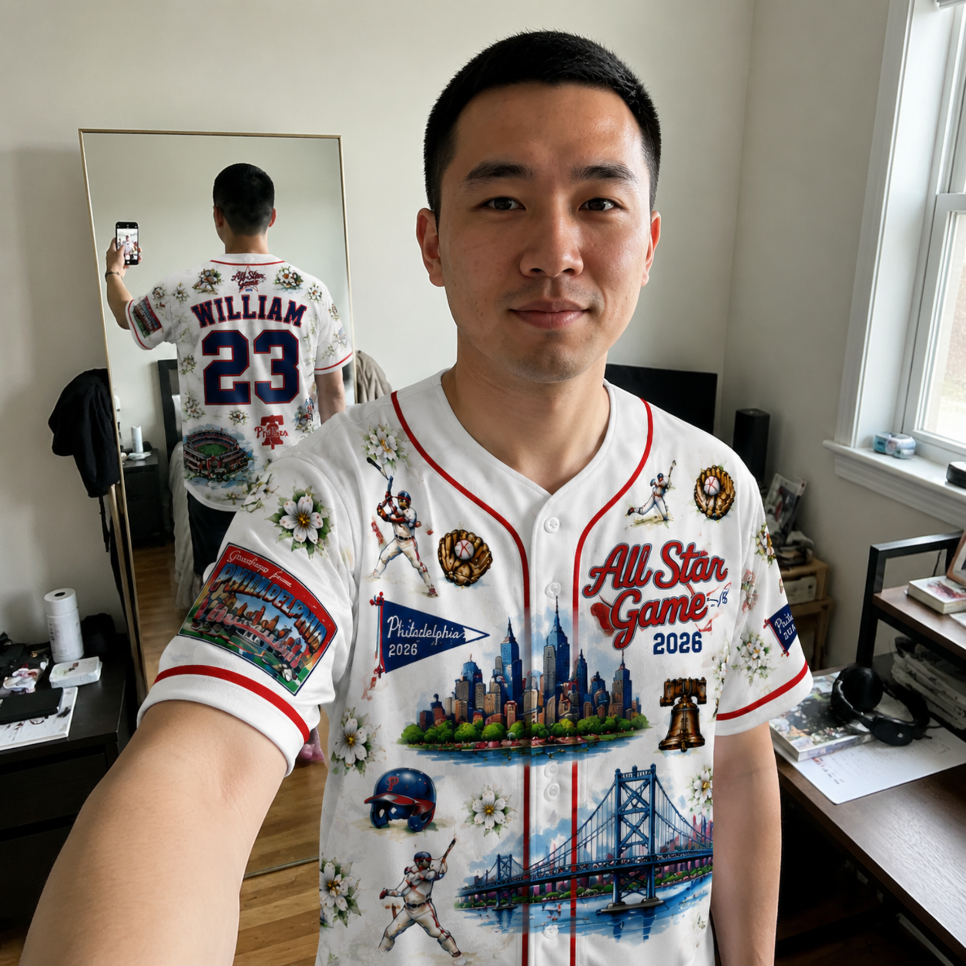 Custom City Baseball Jersey - Philadelphia Summer Classic - Design Your Own