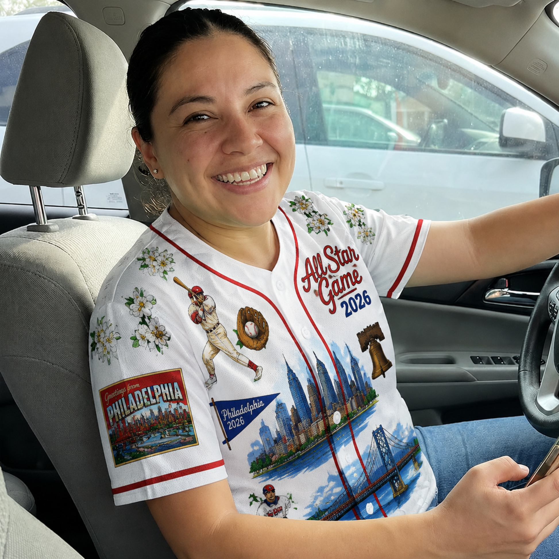 Custom City Baseball Jersey - Philadelphia Summer Classic - Design Your Own