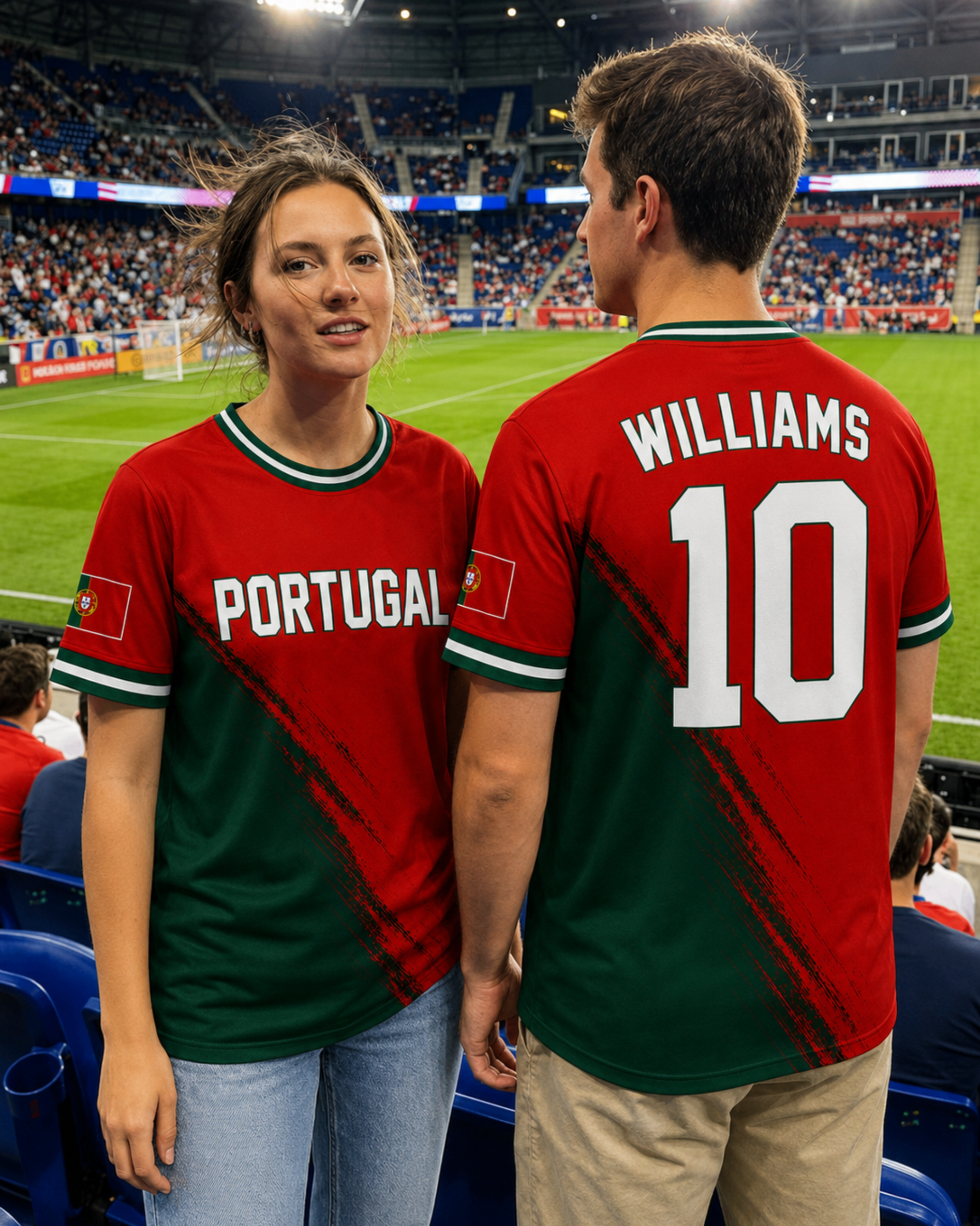 Custom Germany Soccer Jersey German Fan Dynamic Brushstrokes – Personalized Name Number