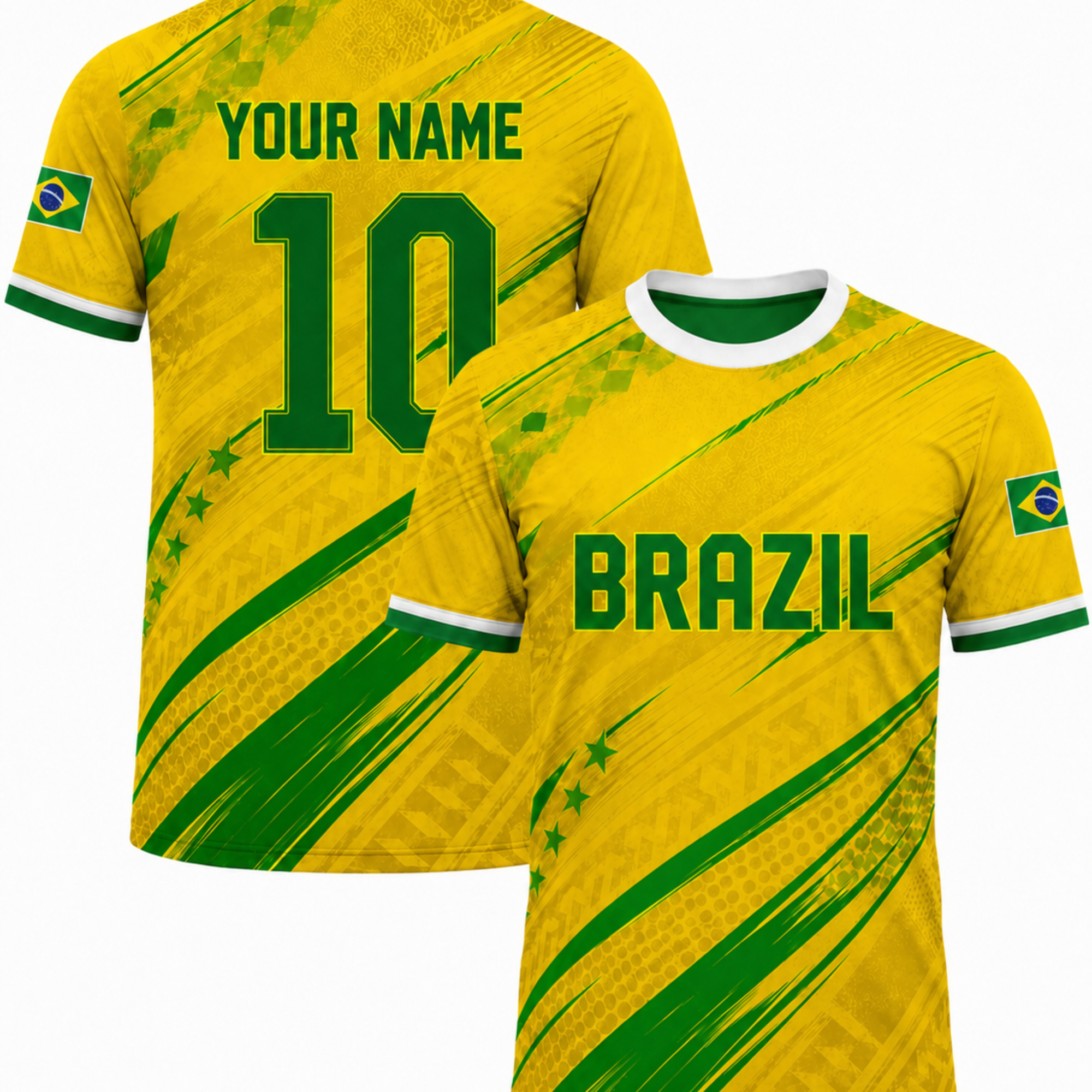Custom Brazil Soccer Jerseys